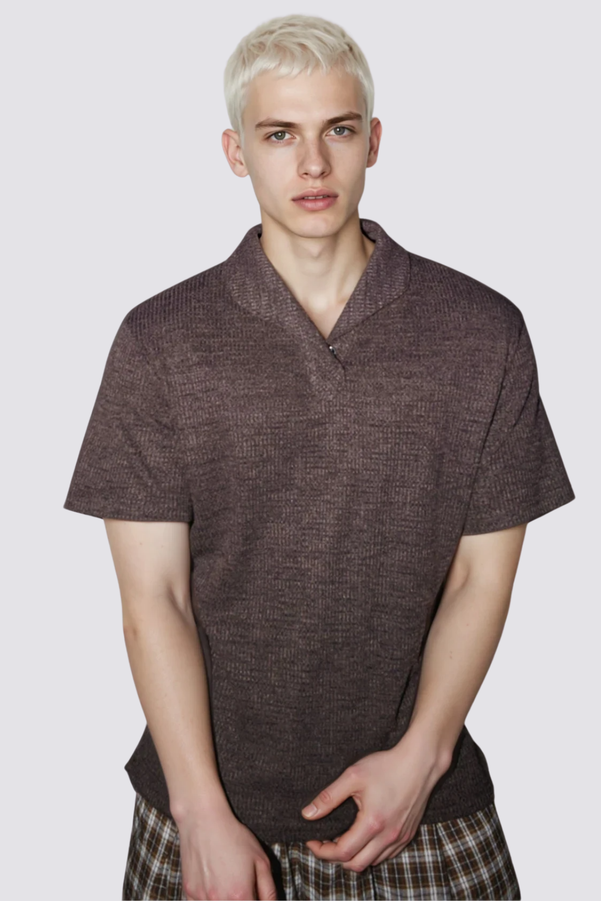 Night Constant Short Sleeve Top Brown