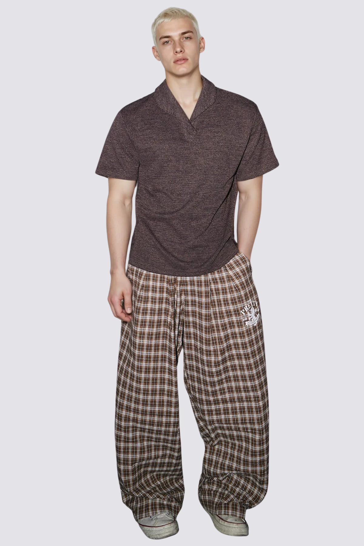 Night Constant Short Sleeve Top Brown