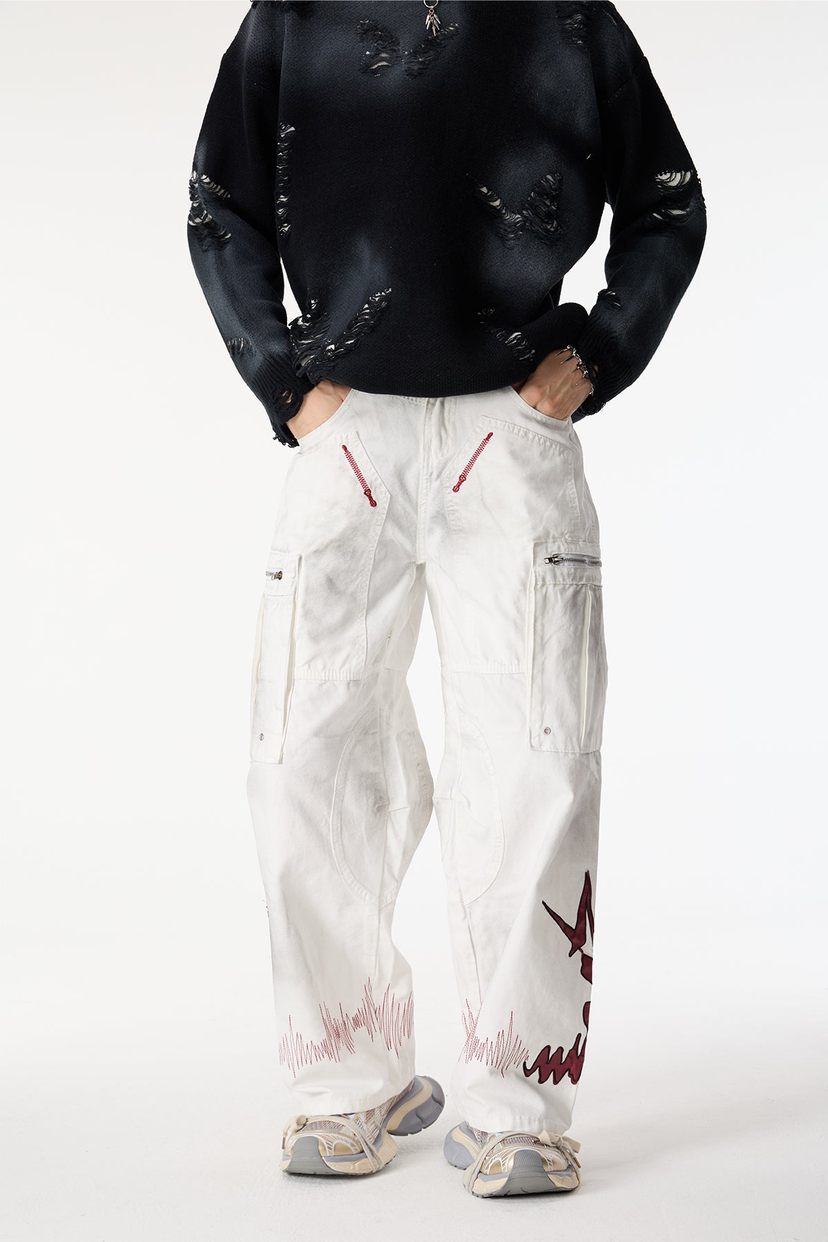 Night Flow Wide Leg Pants