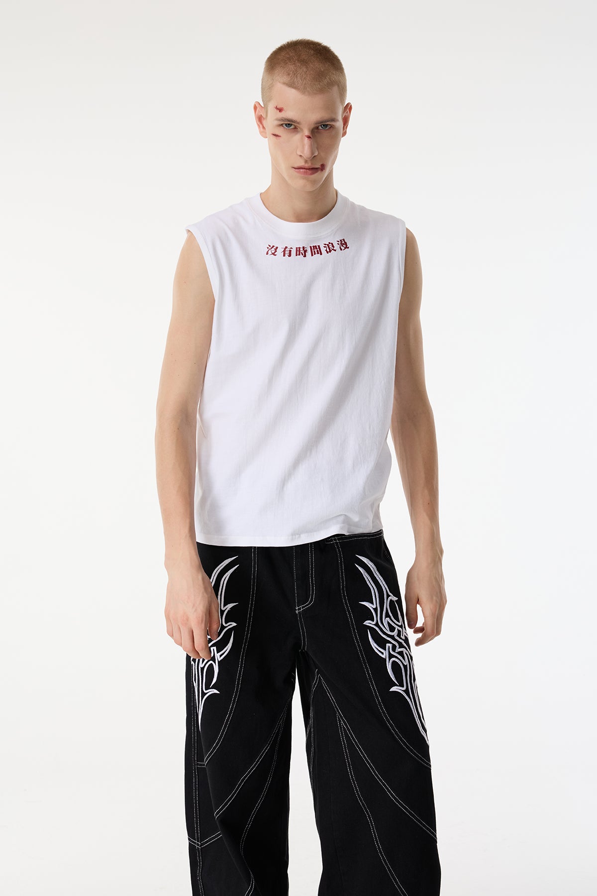 Night Frame Sleeveless Top