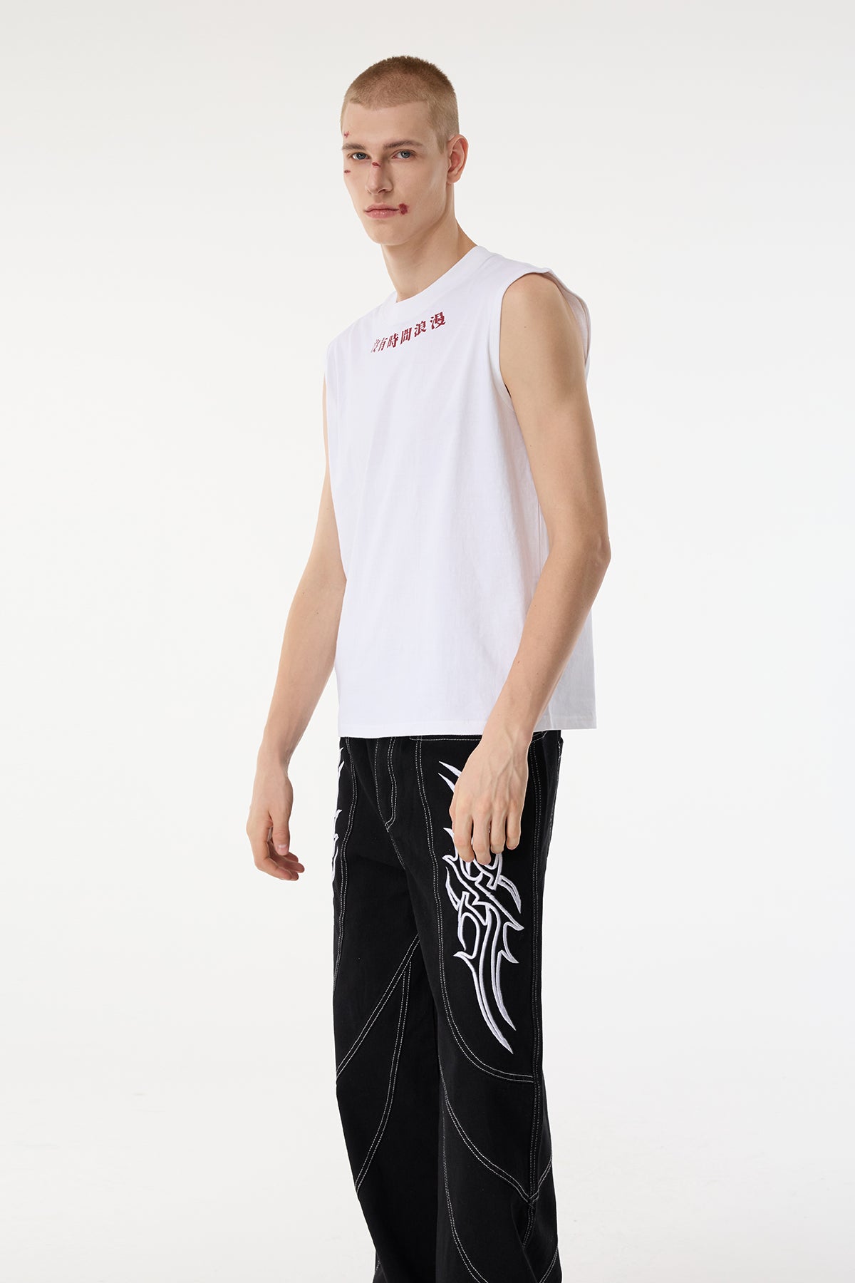 Night Frame Sleeveless Top