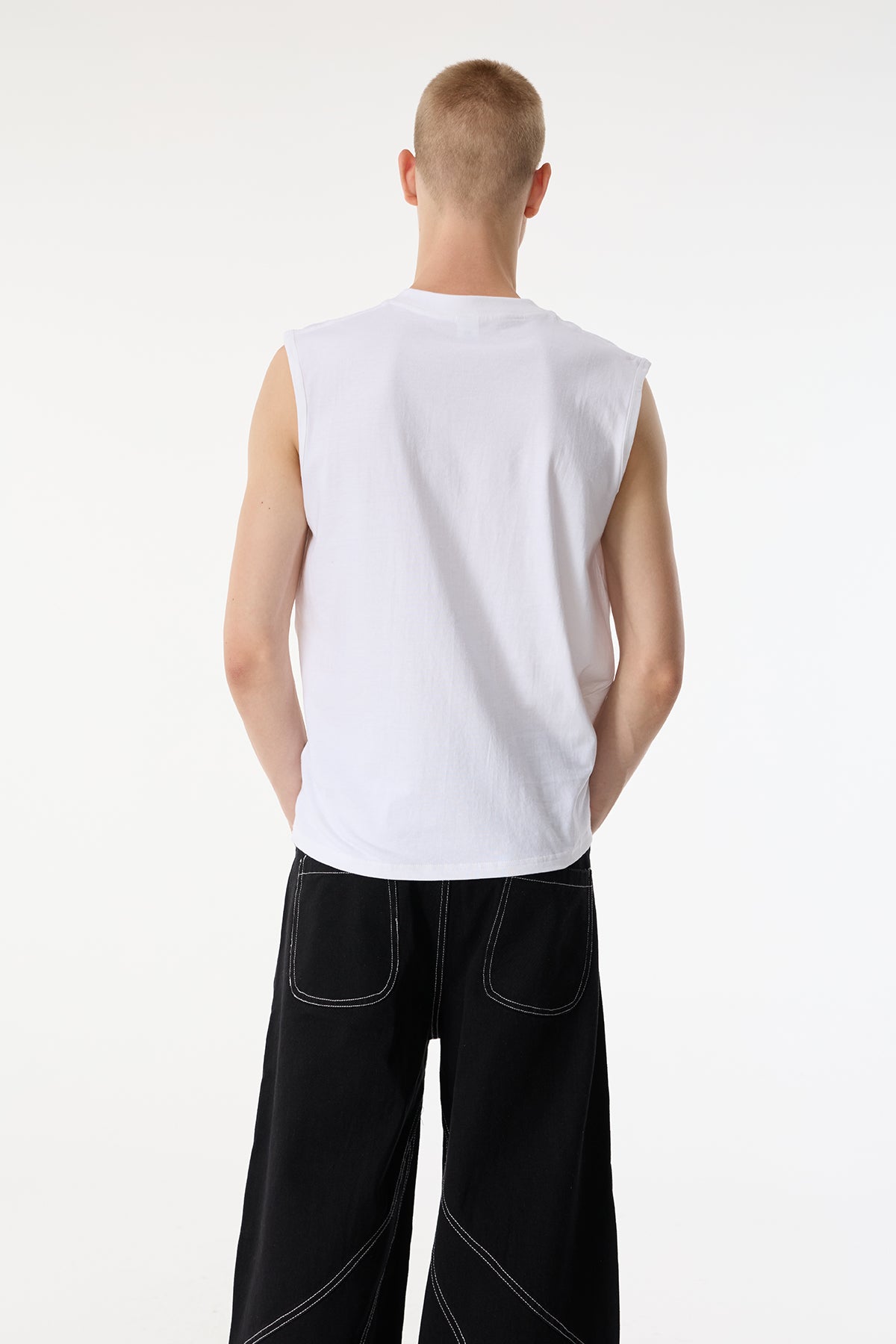 Night Frame Sleeveless Top