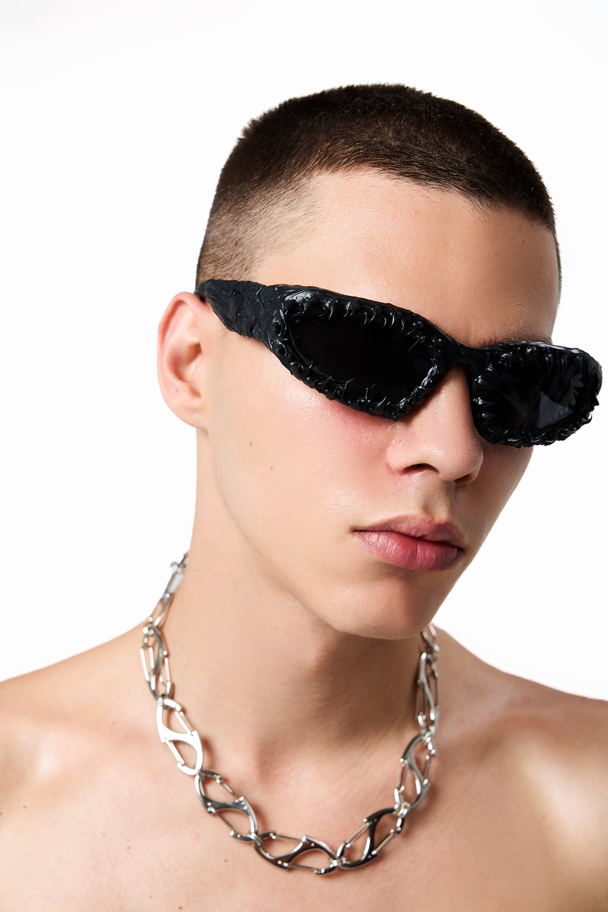 Night Glare Venom Drip Glue Sunglasses