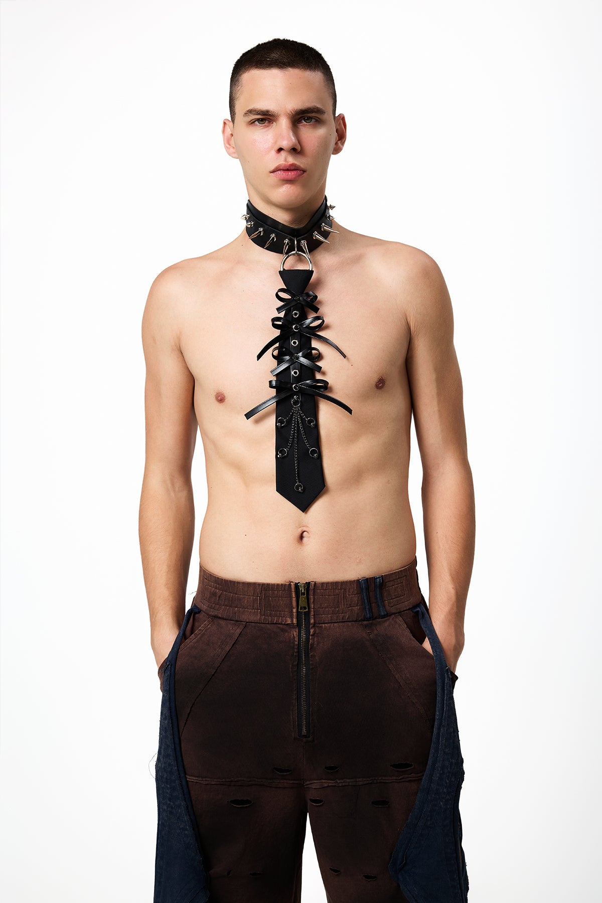 Night Grip Rivet Metal Tie