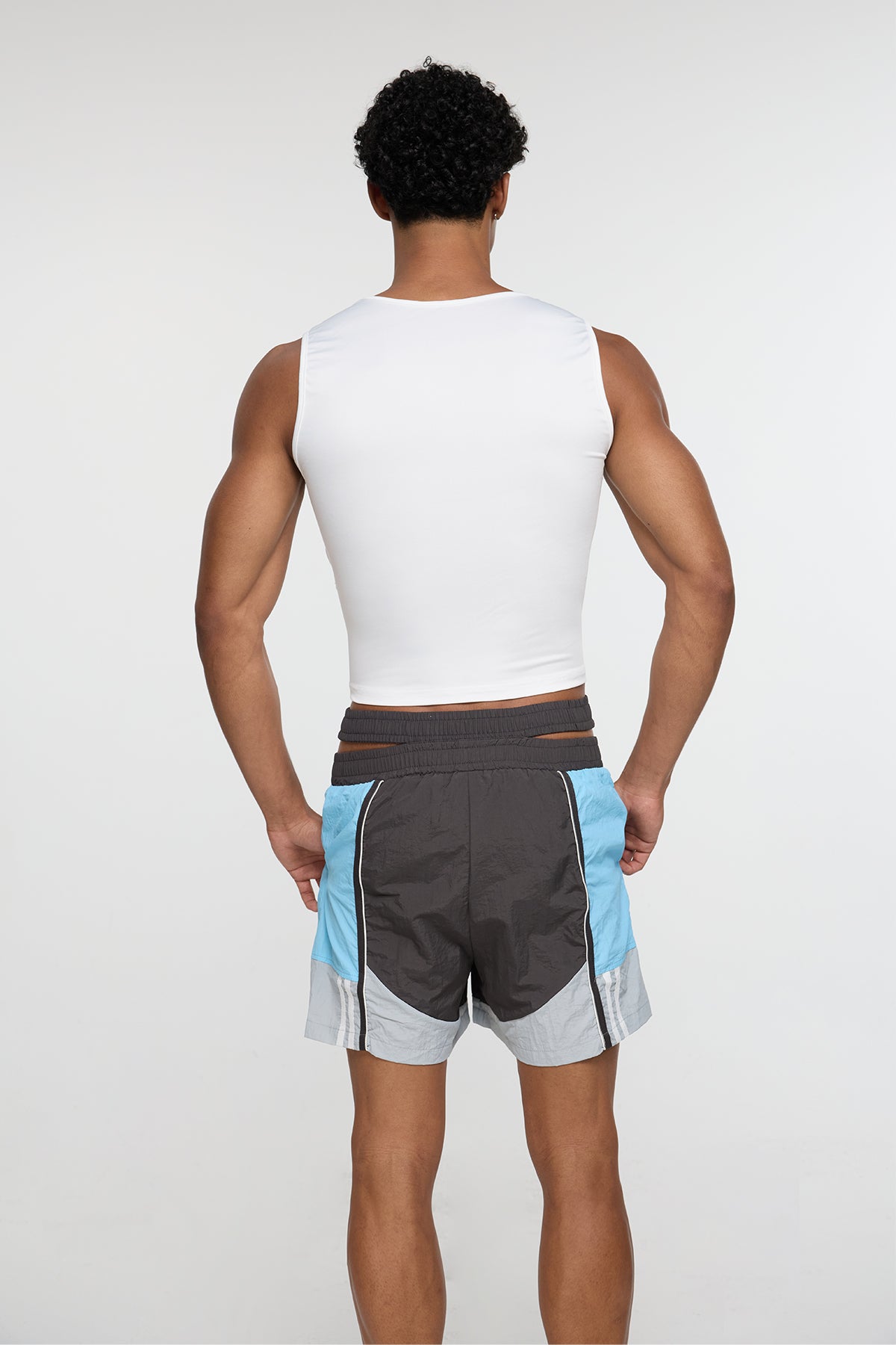 Null Absence Cutout Tank Top