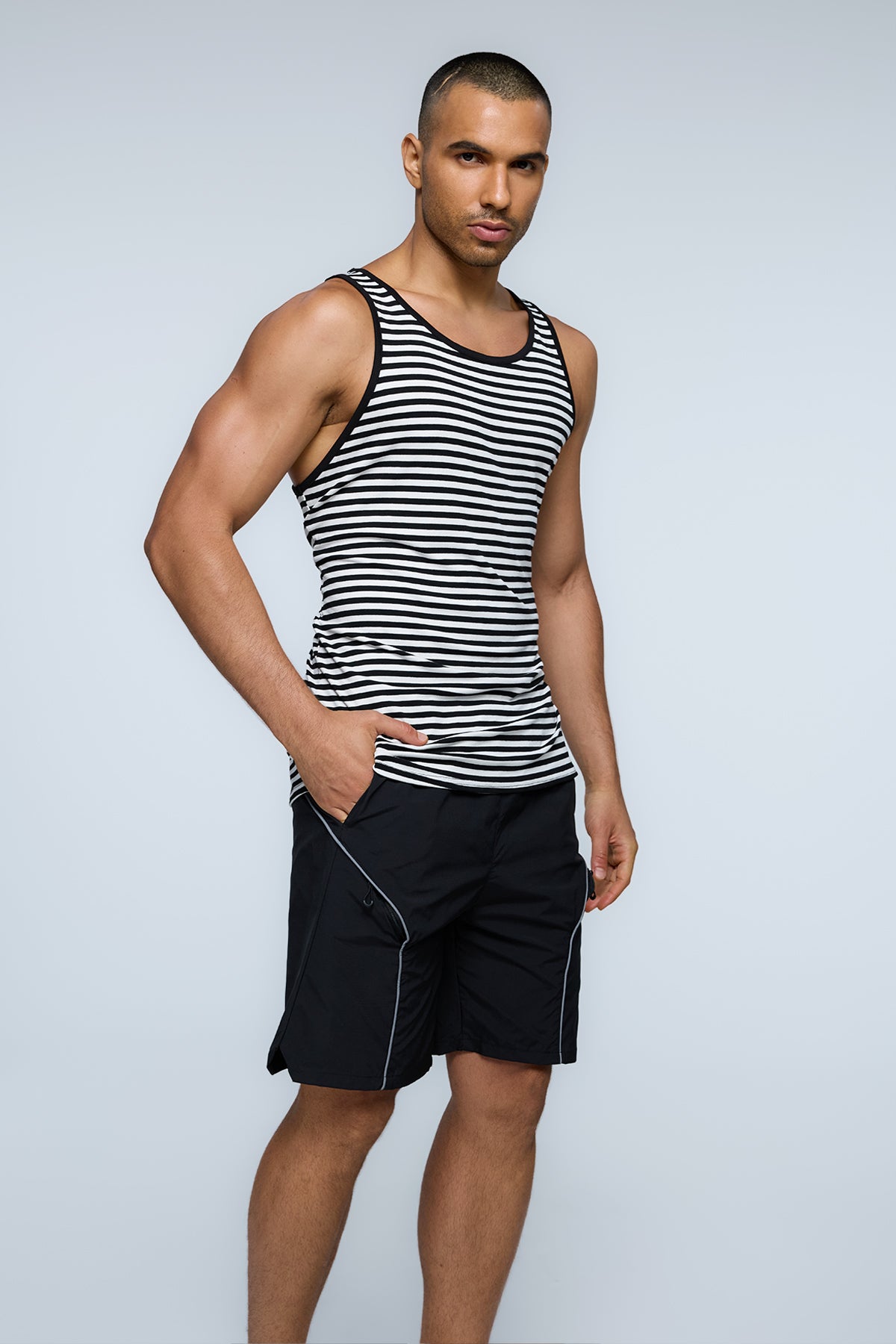 Null Core Stripe Tank Top