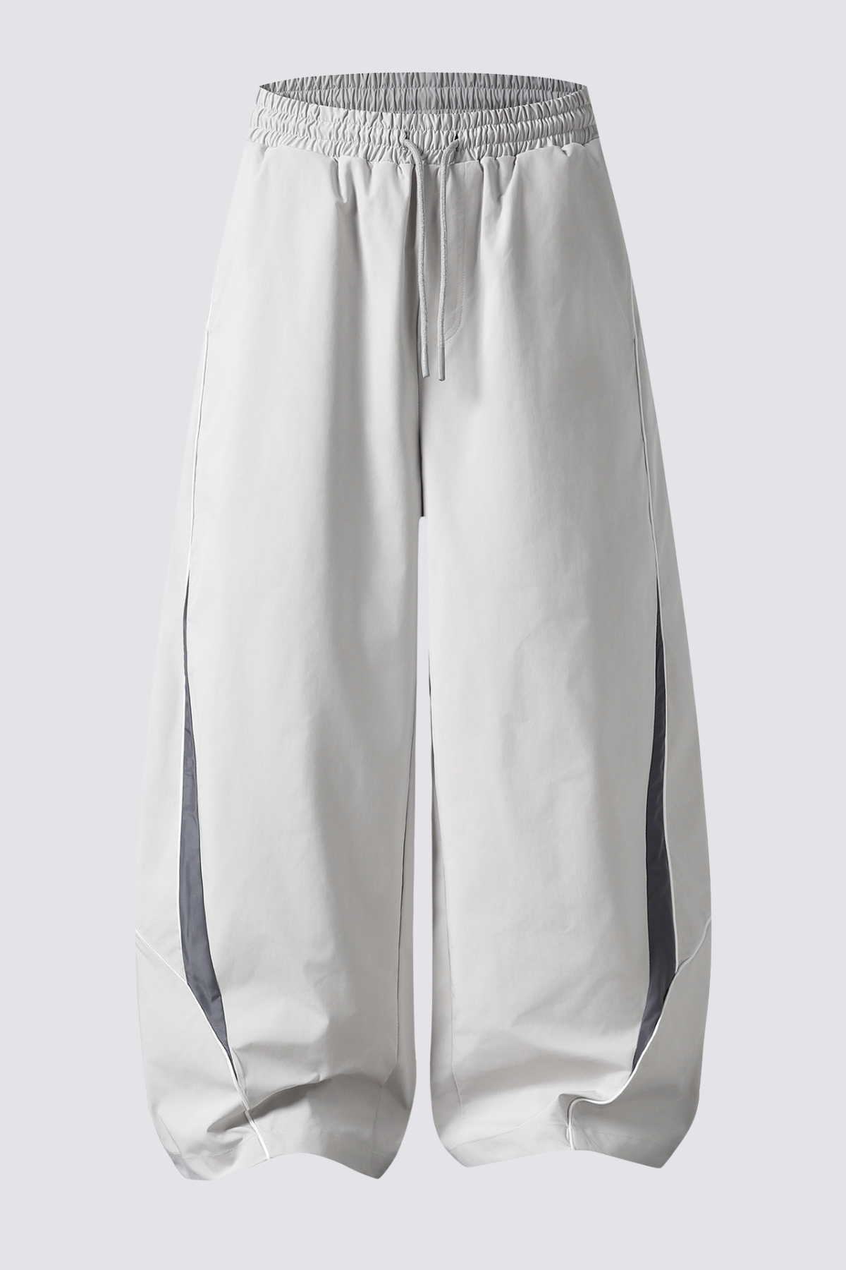 Obsidian Slack Wide Leg Pants Grey