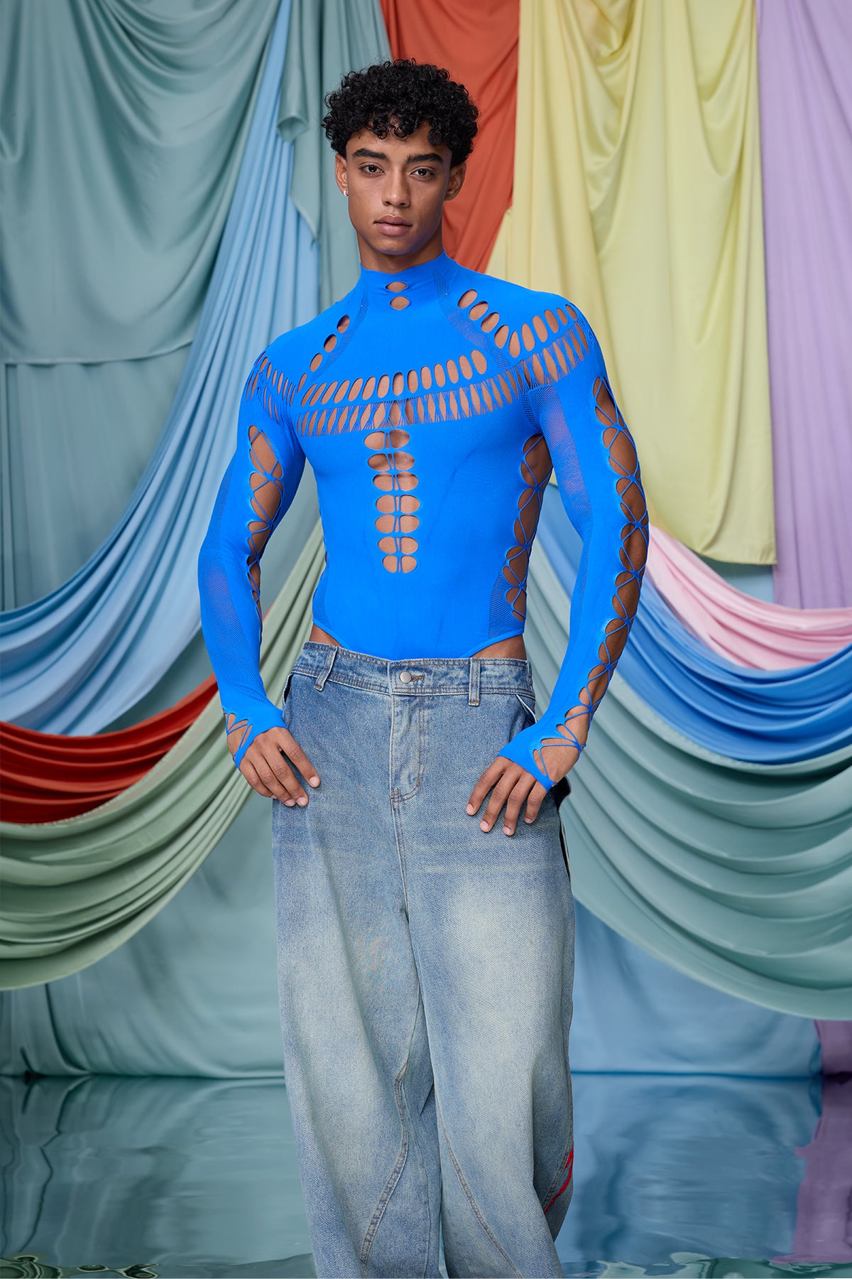 One System Cutout Long Sleeve Bodysuit