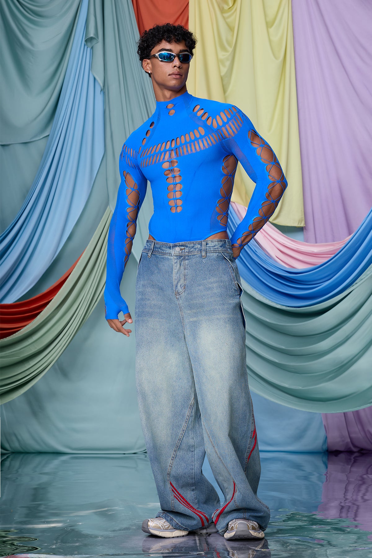 One System Cutout Long Sleeve Bodysuit