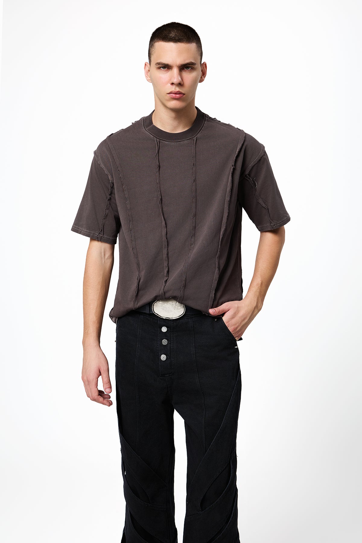 Onyx Fit Short Sleeve Embroidery Top