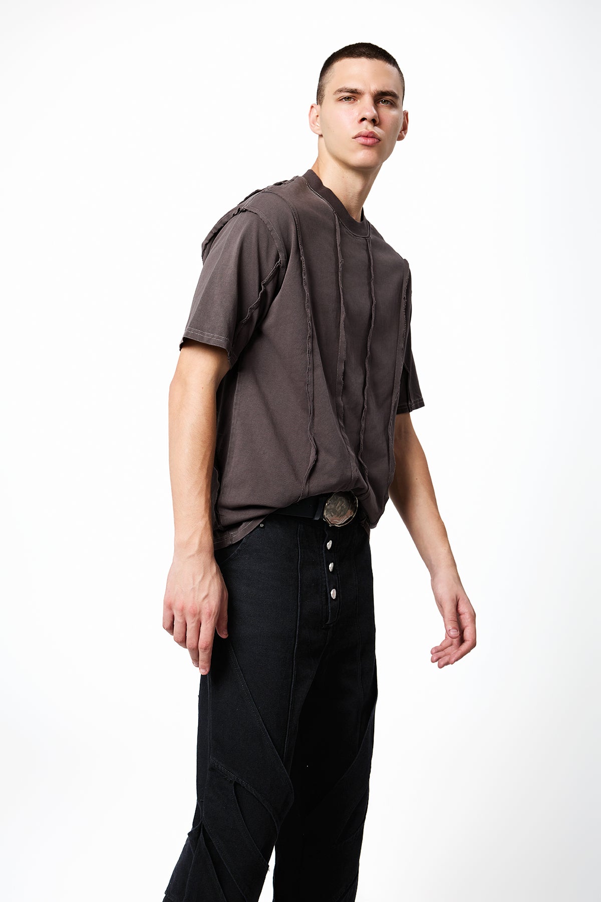 Onyx Fit Short Sleeve Embroidery Top