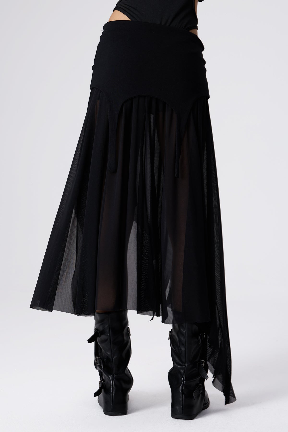 Onyx Shift Deconstructed Skirt