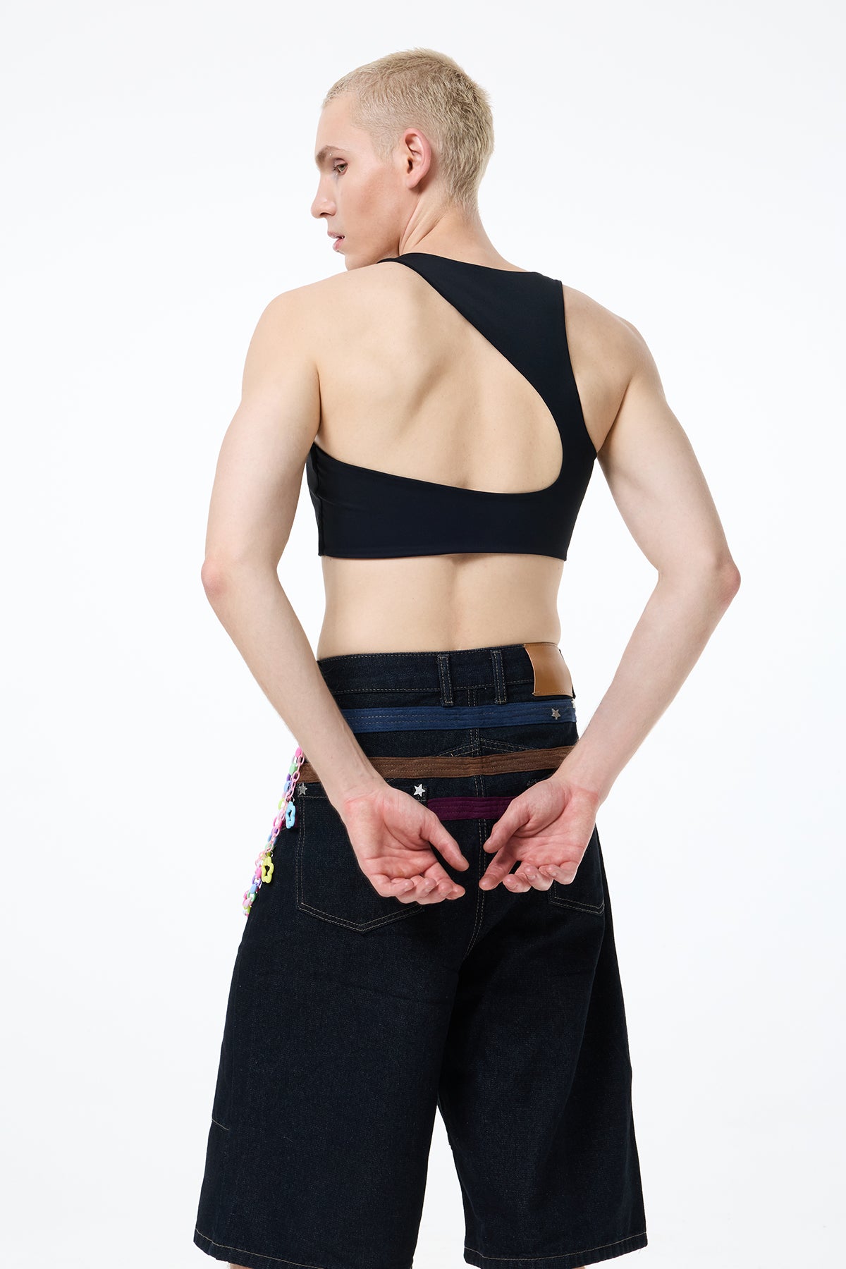 Opaque Black Tank Top