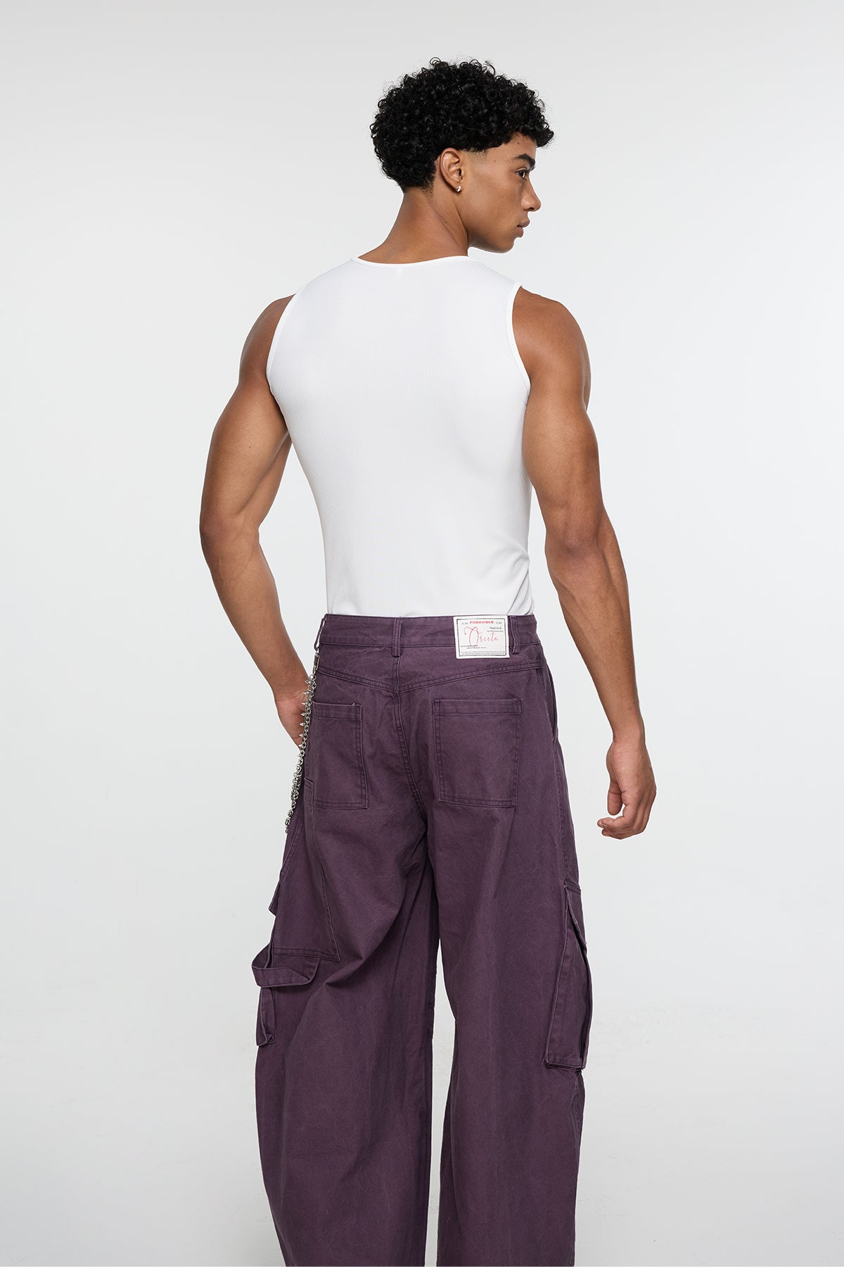 Open Incline Zipper Tank Top