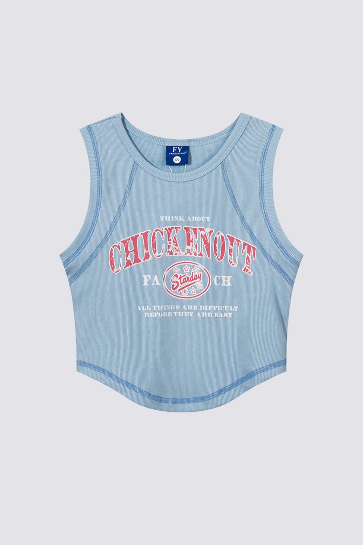 Parade Glow Print Crop Top