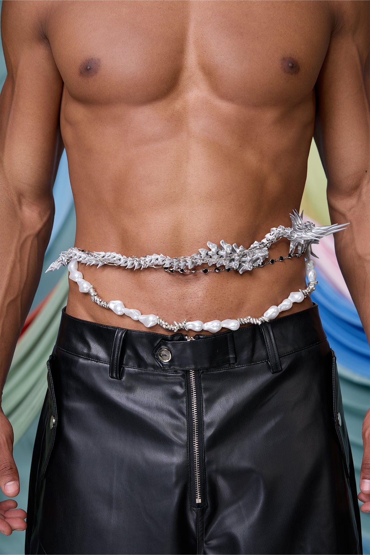 Phantom Glow Pearl Waist Chain