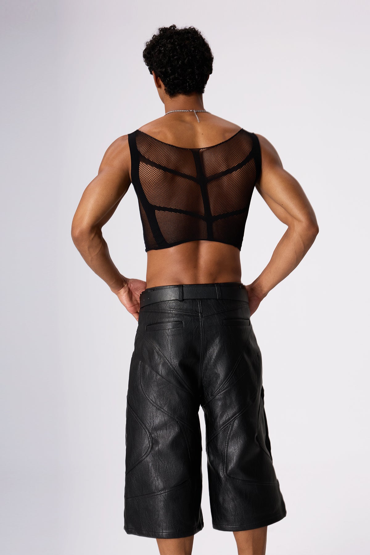 Phase Glint Fishnet Pants Set