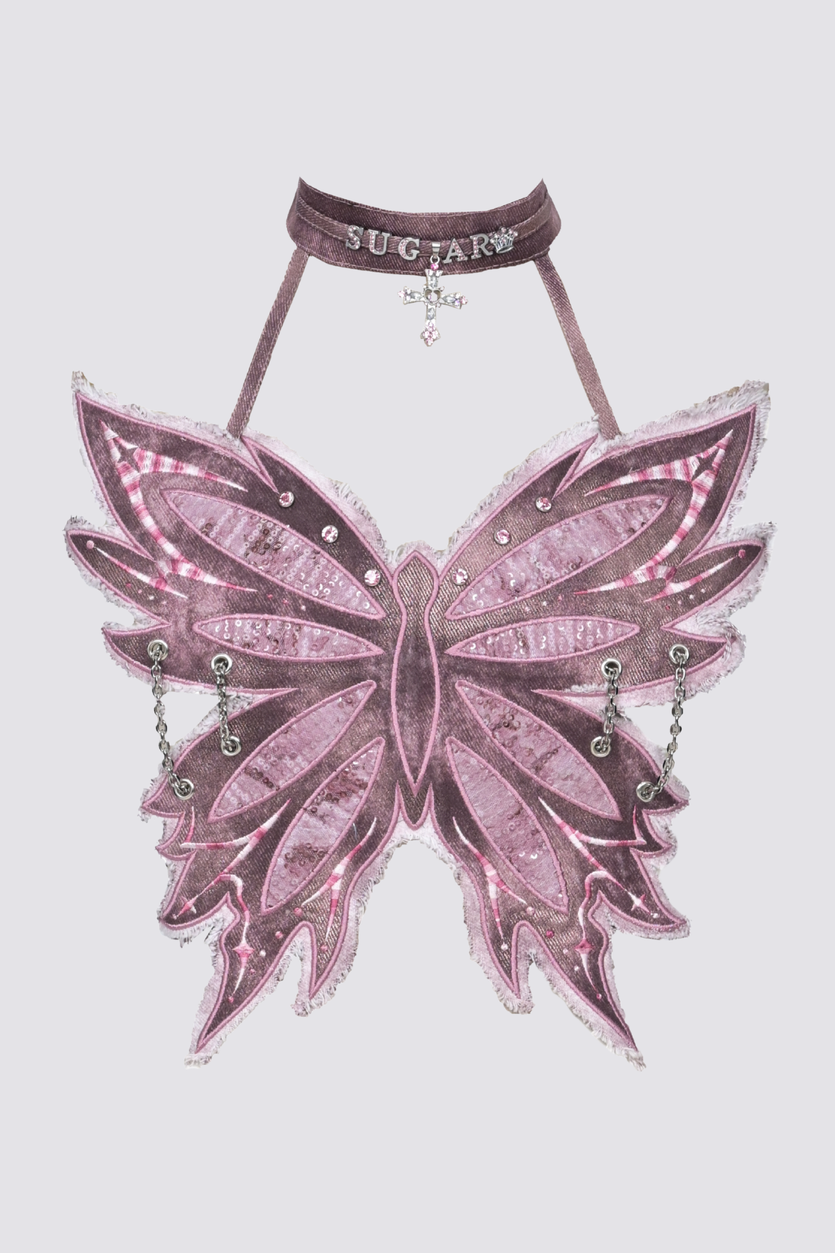 Pixel Love Butterfly Chain Corset