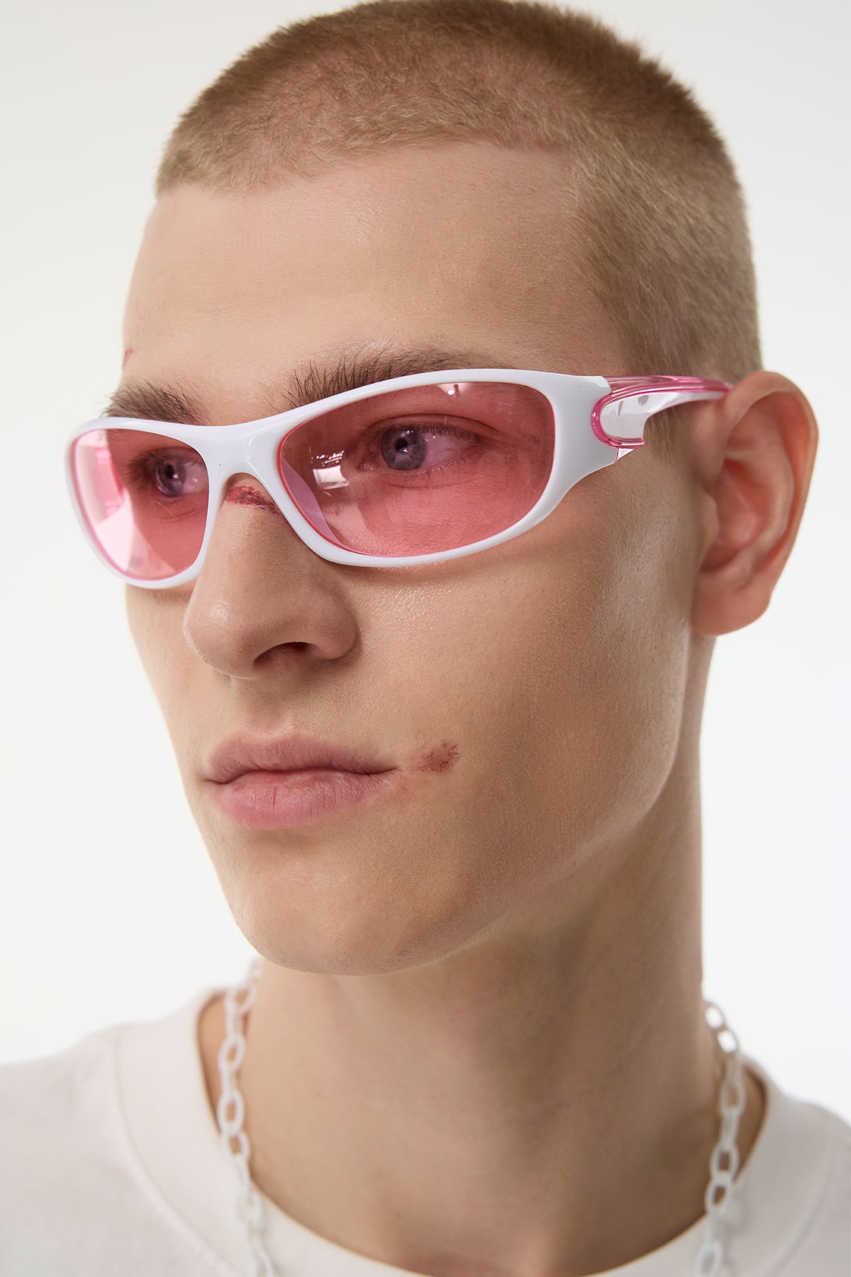 Pixel Wrap Punk Sunglasses