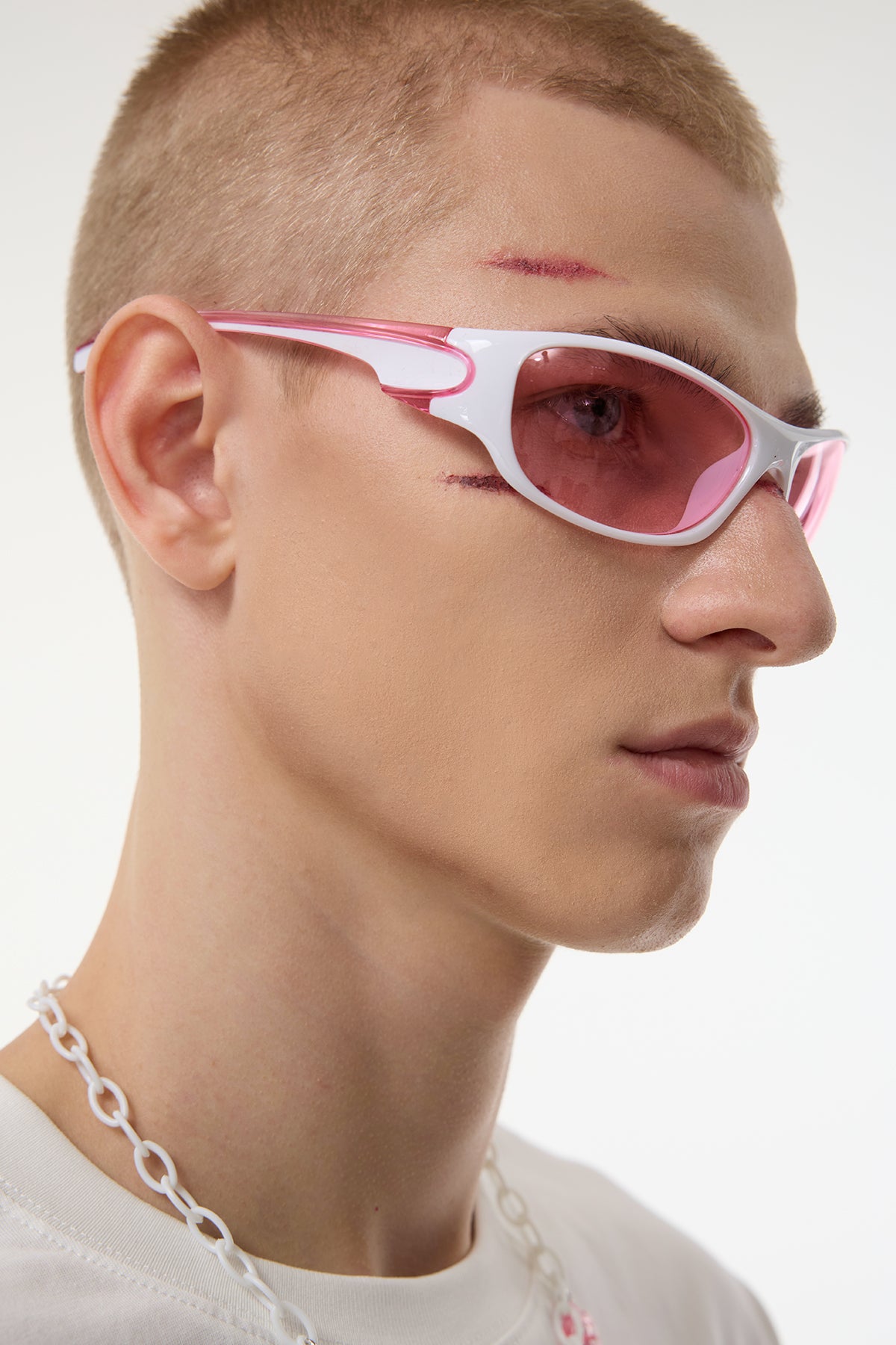Pixel Wrap Punk Sunglasses