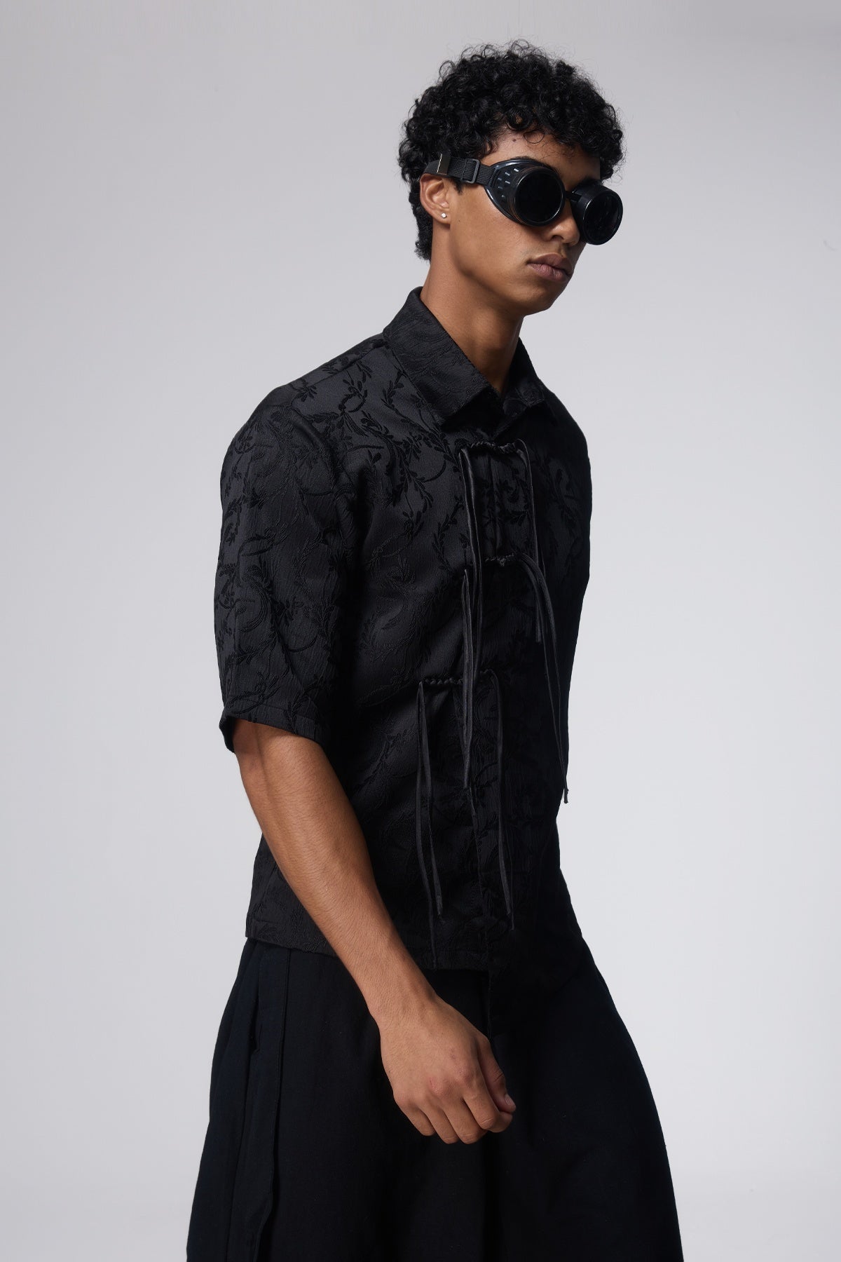 Plain Shell Jacquard Shirt