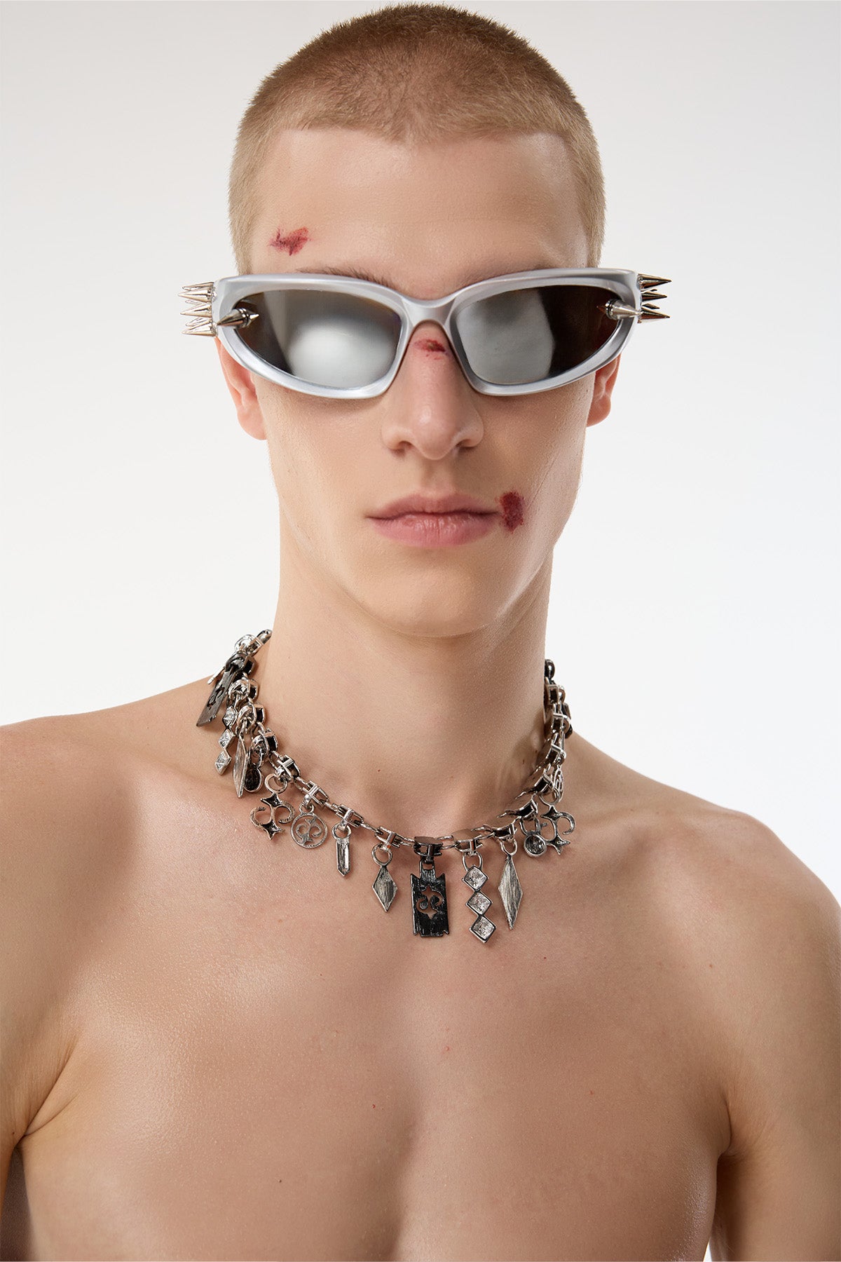 Plastic Rush Punk Necklace