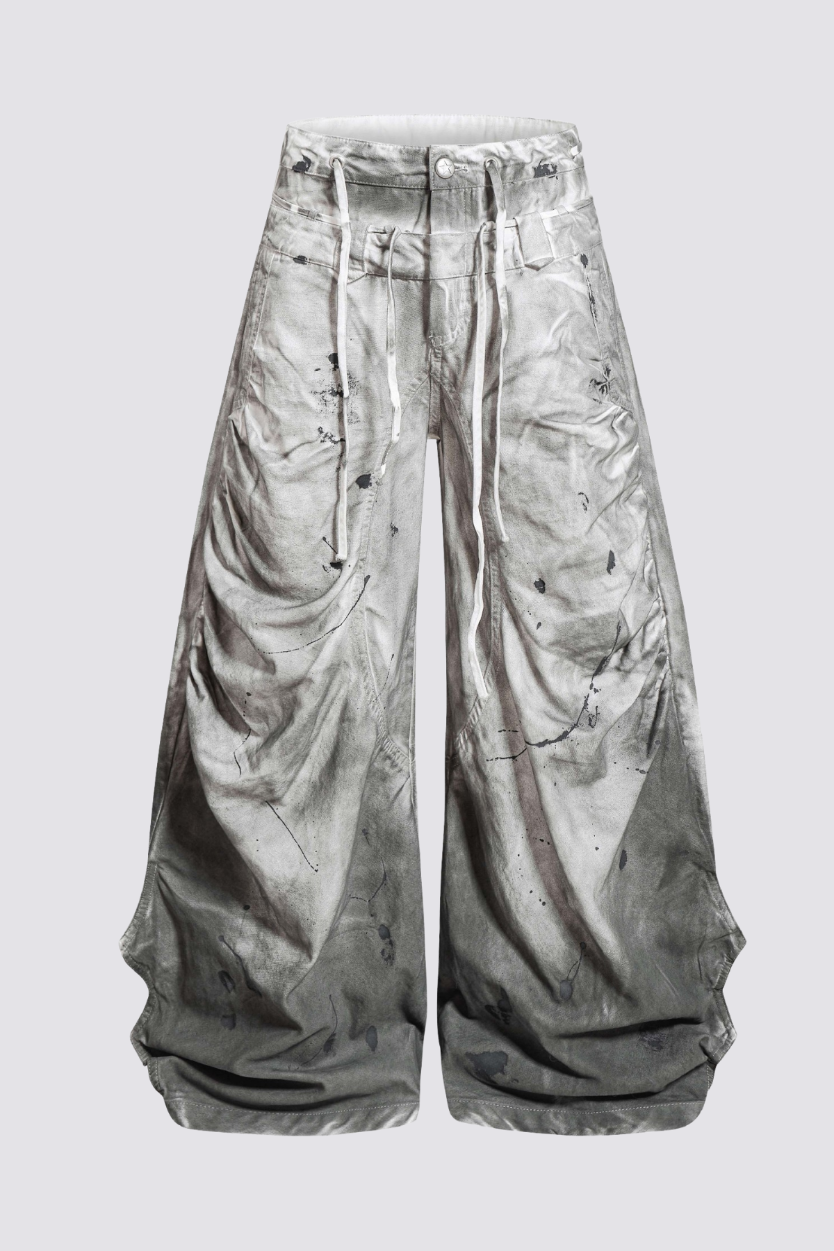 Pleated Pant Barrel Pants