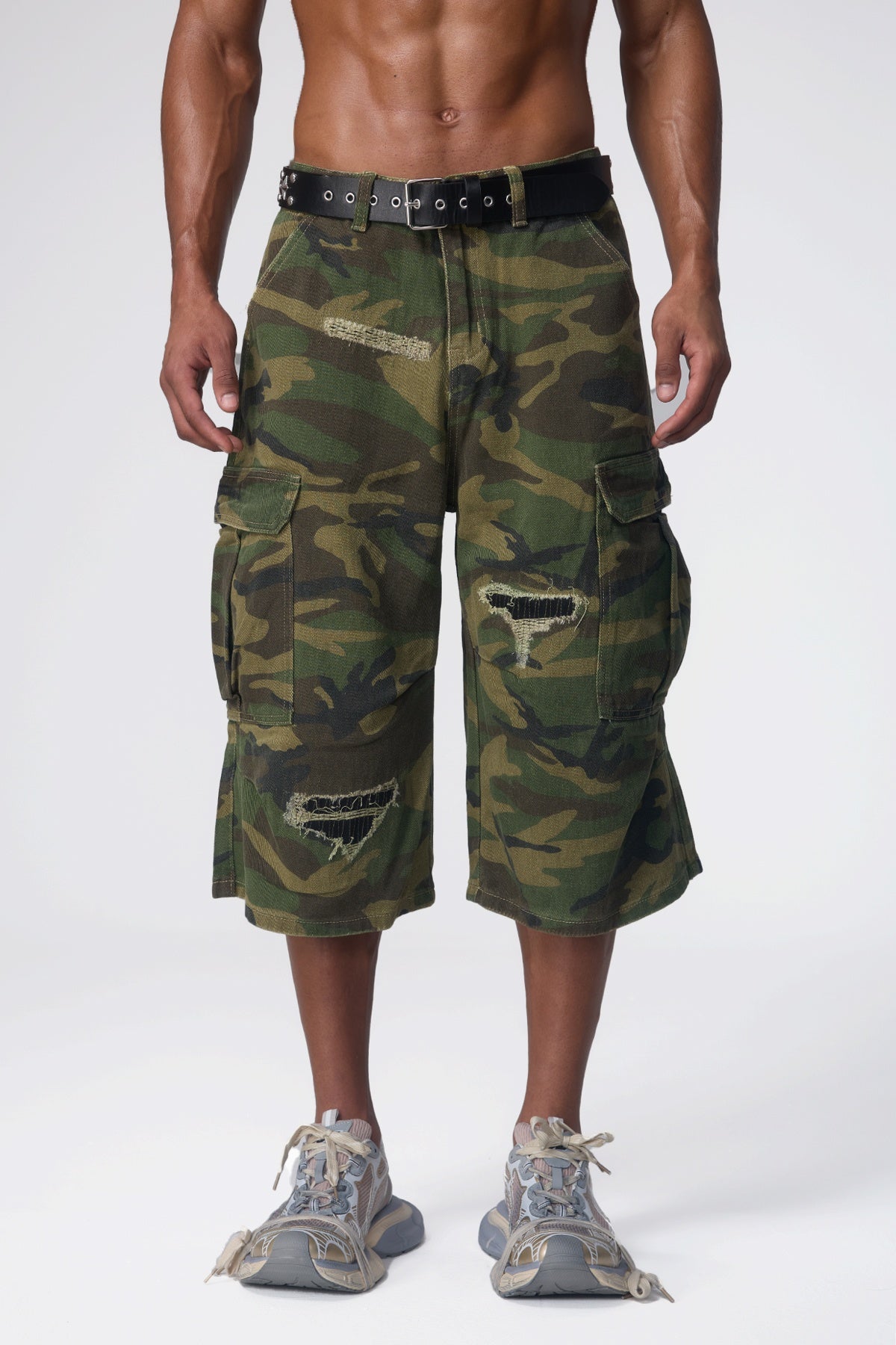 Prime Move Camouflage Cargo Shorts
