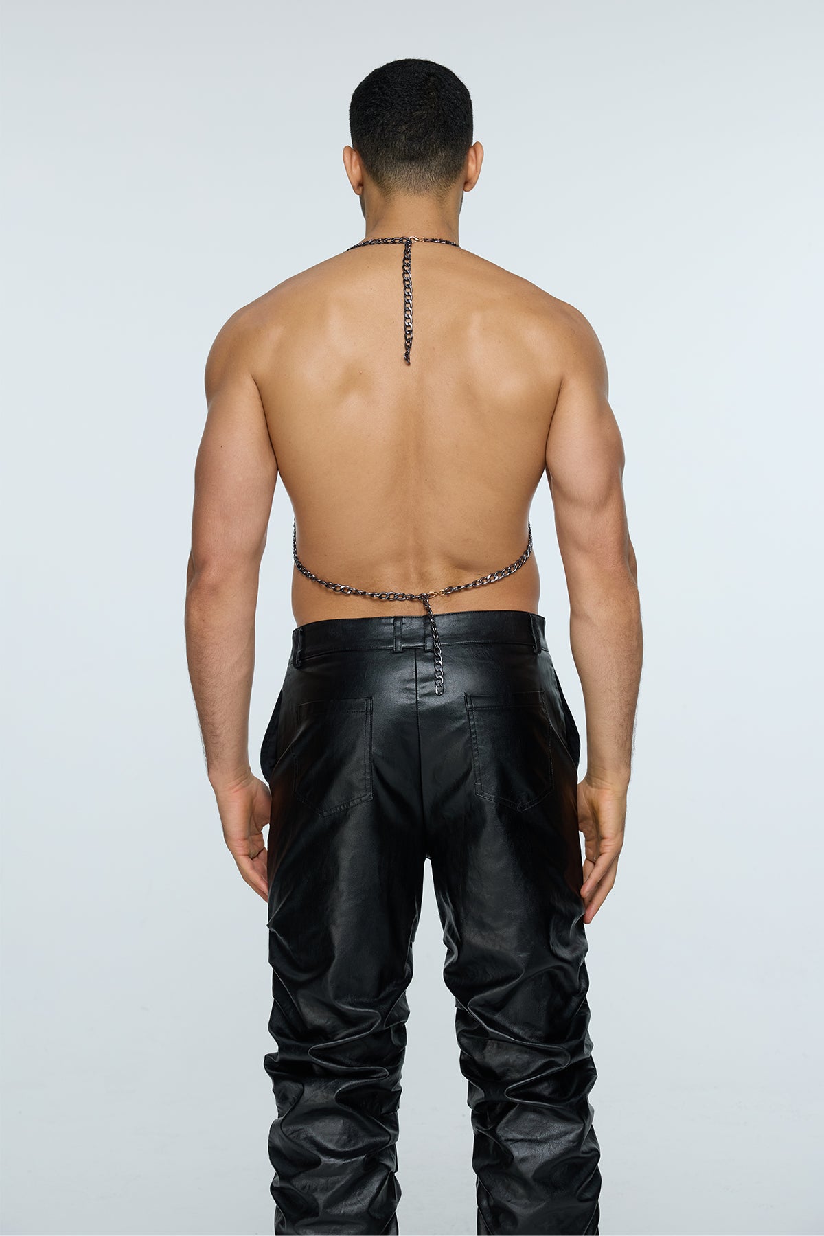 Prismatic Facet Crystal Chain Top