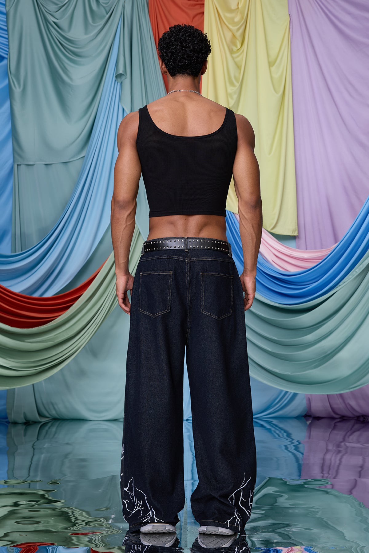 Pure Flick Print Crop Top