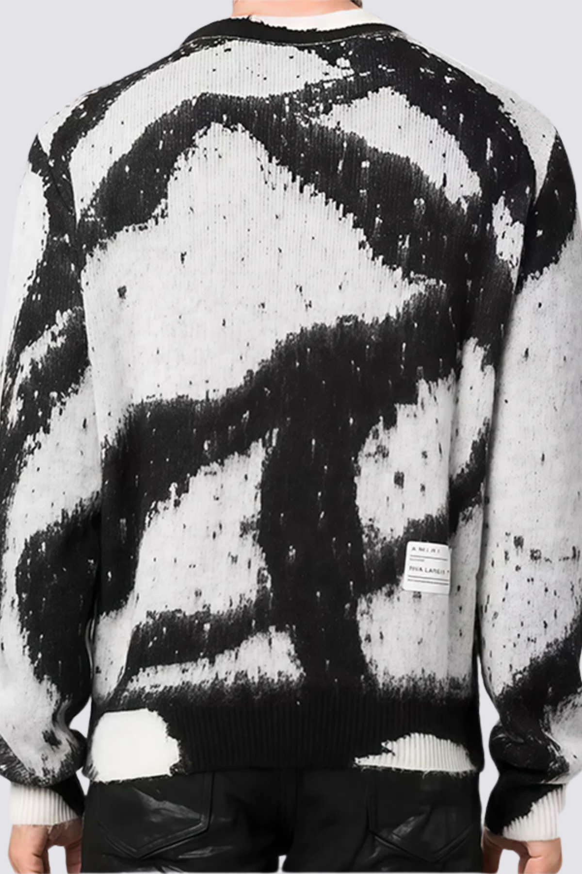 Pure Knit Jacquard Long Sleeve Top