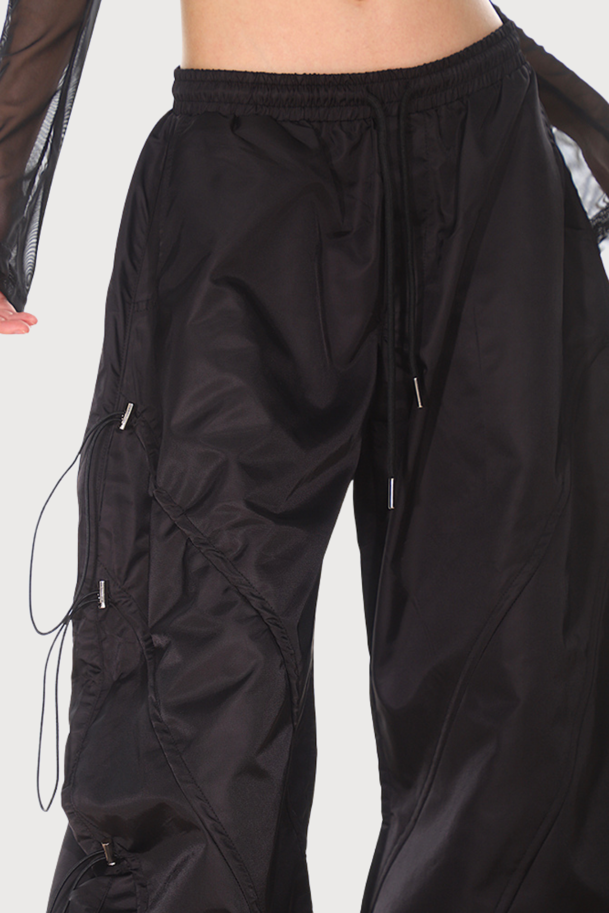 Pure Motion Wide Leg Drawstring Pants