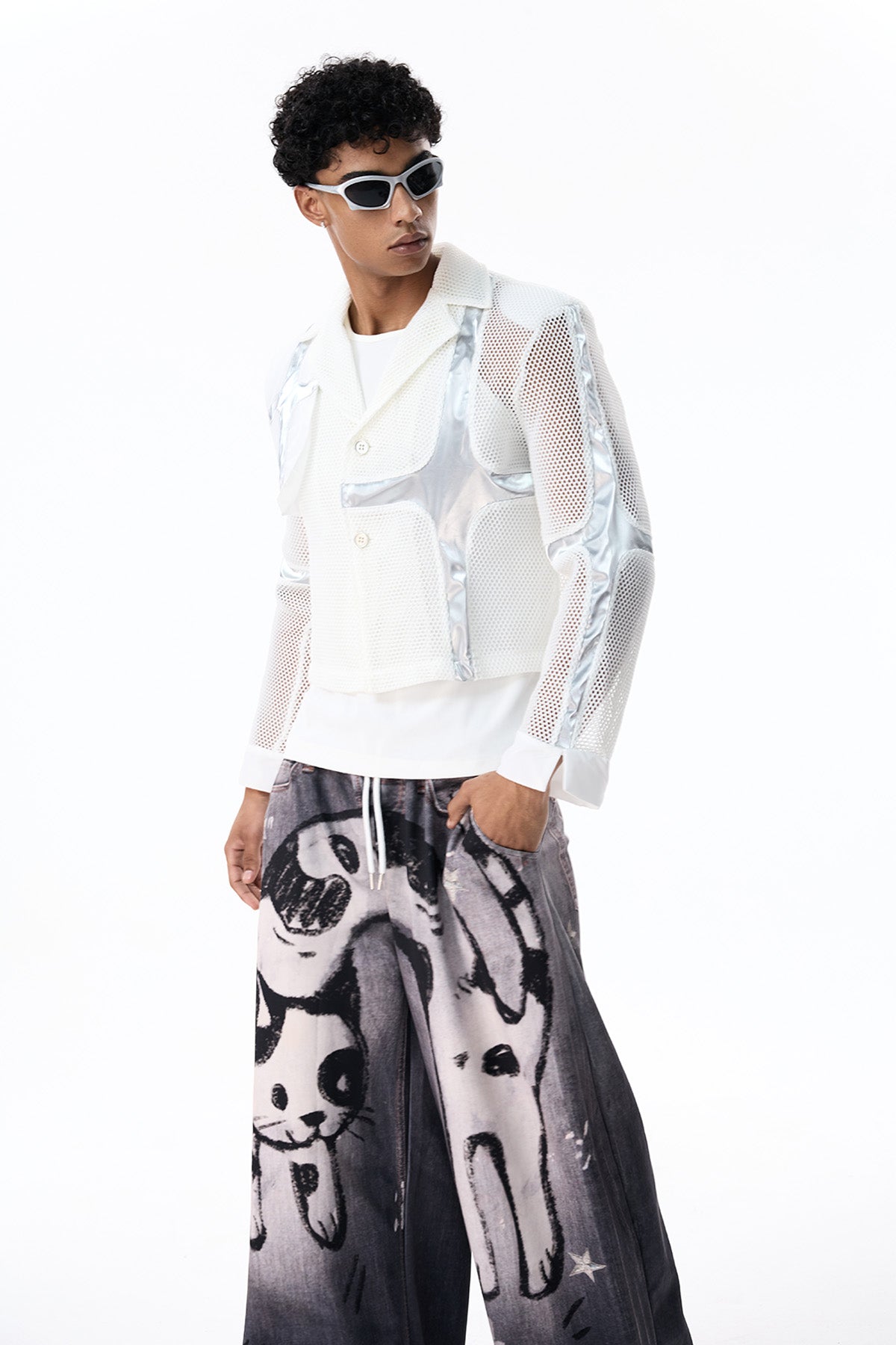 Quiet Fade Long Sleeve Crop Jacket