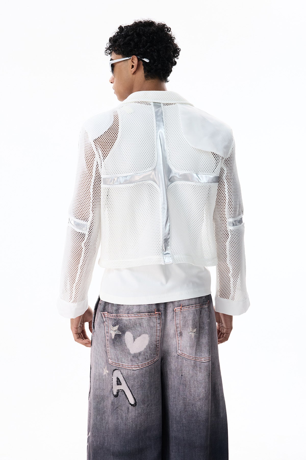 Quiet Fade Long Sleeve Crop Jacket