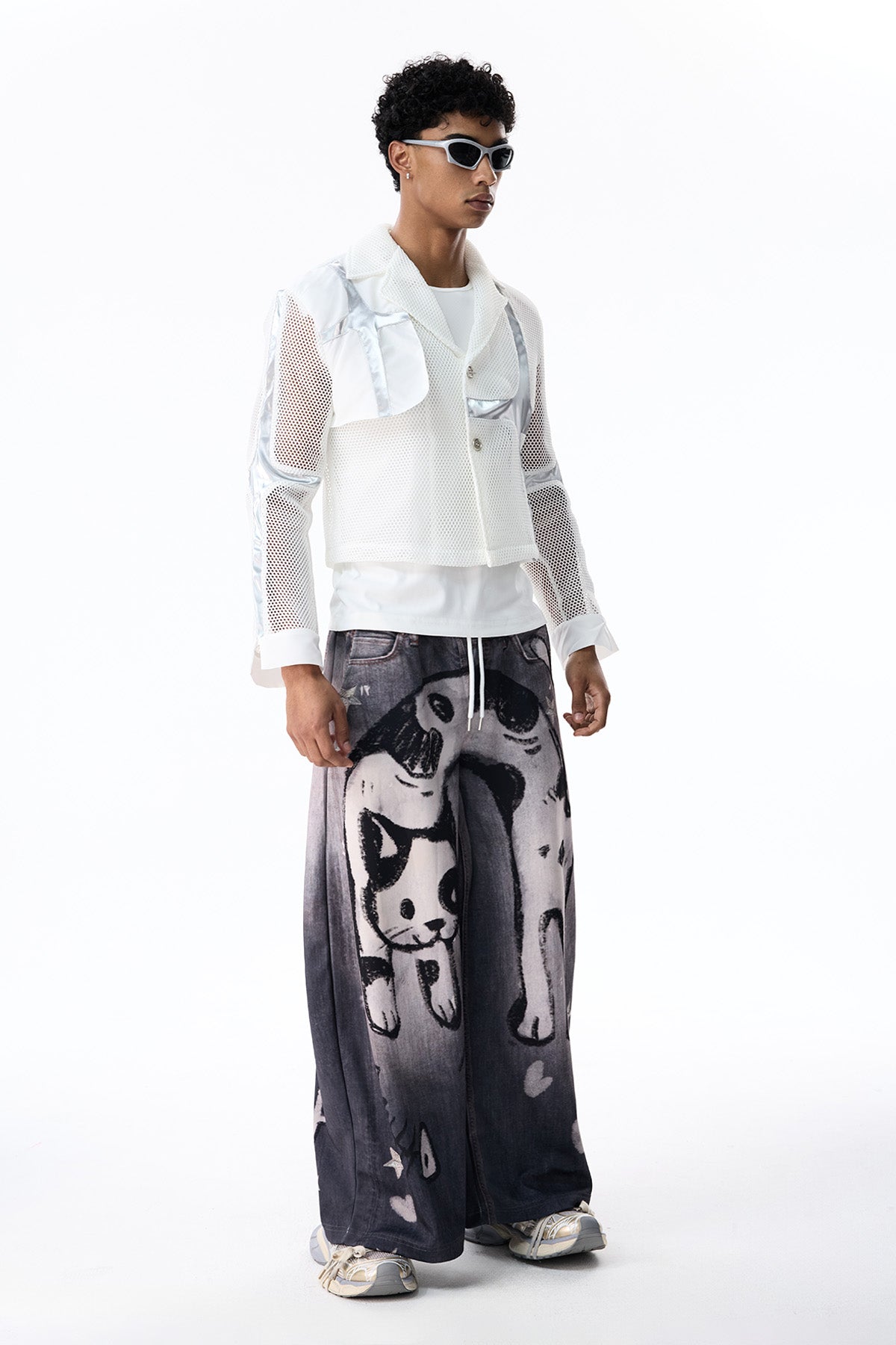 Quiet Fade Long Sleeve Crop Jacket