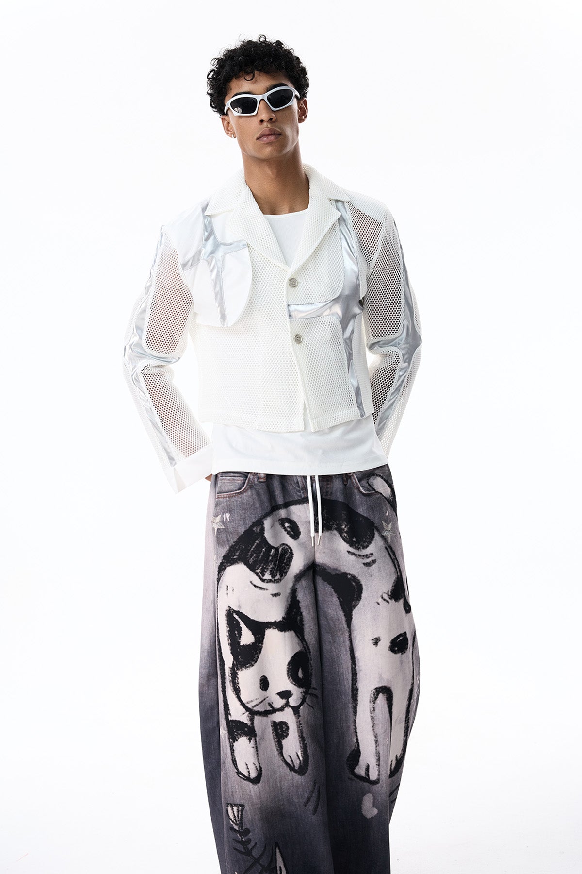 Quiet Fade Long Sleeve Crop Jacket