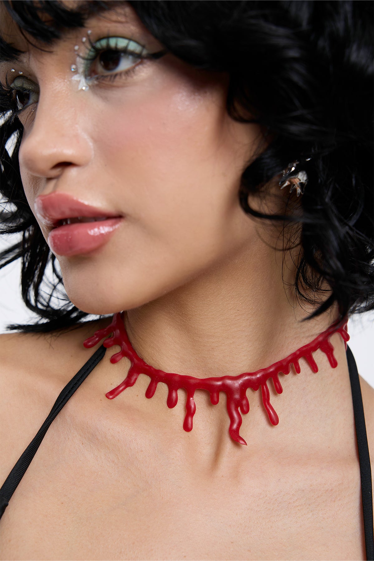 Quiet Logic Resin Necklace