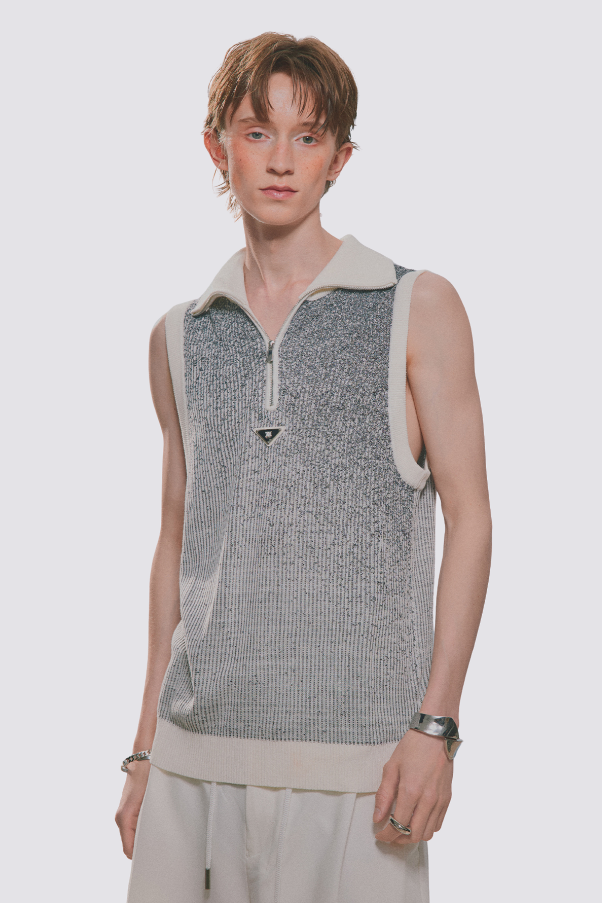 Quiet Mark Sleeveless Top