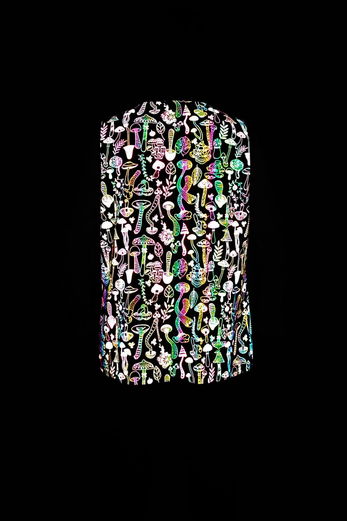 Radiate Beam Mushroom Reflective Sleeveless Top
