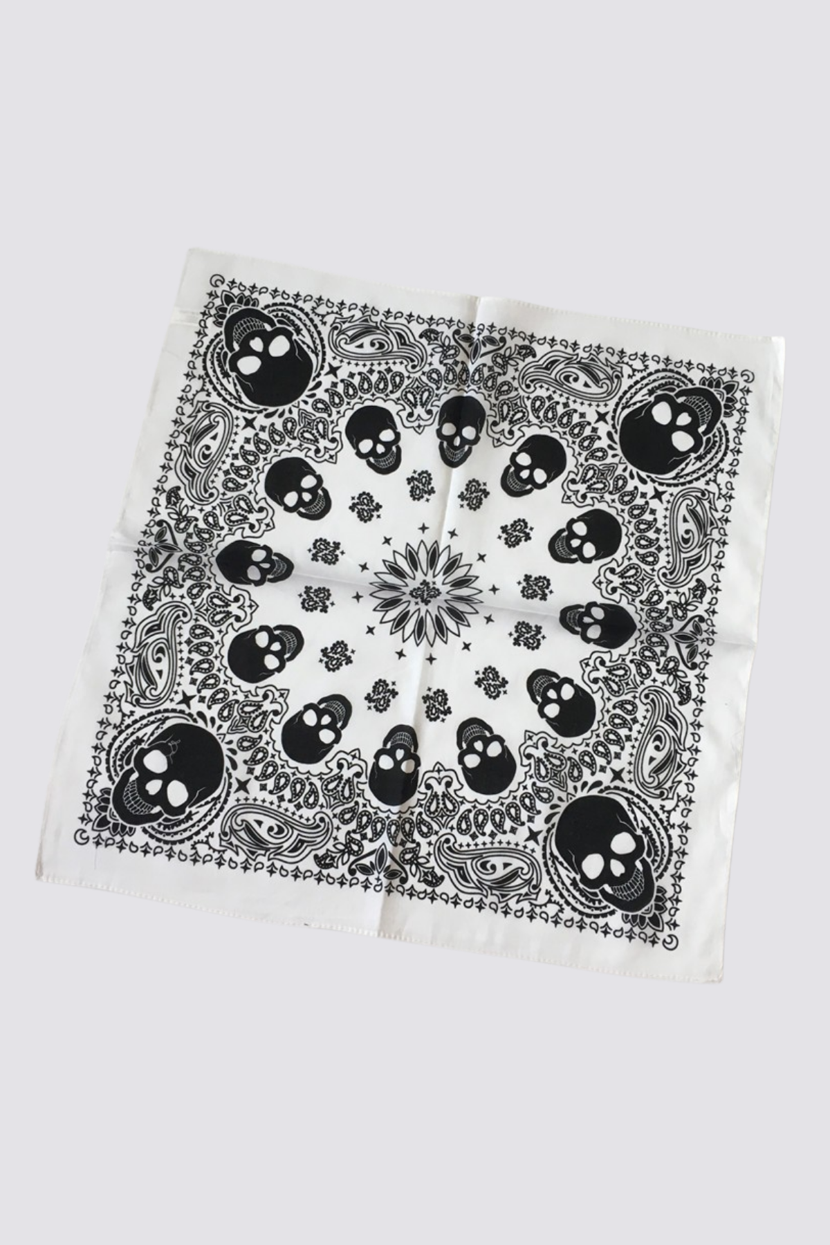 Raven Thread Skeleton Skull Face Covering