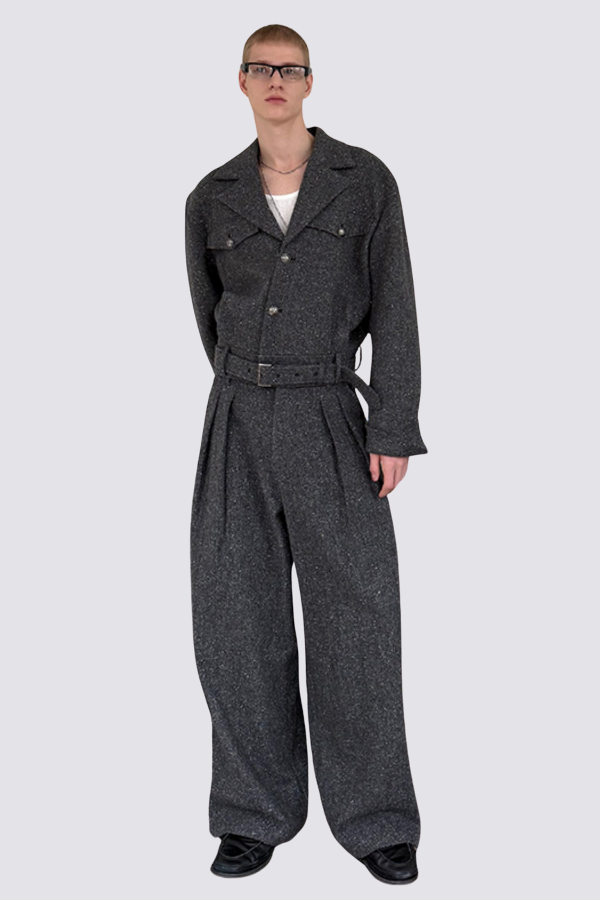 Raven Wrap Long Sleeve Crop Jacket