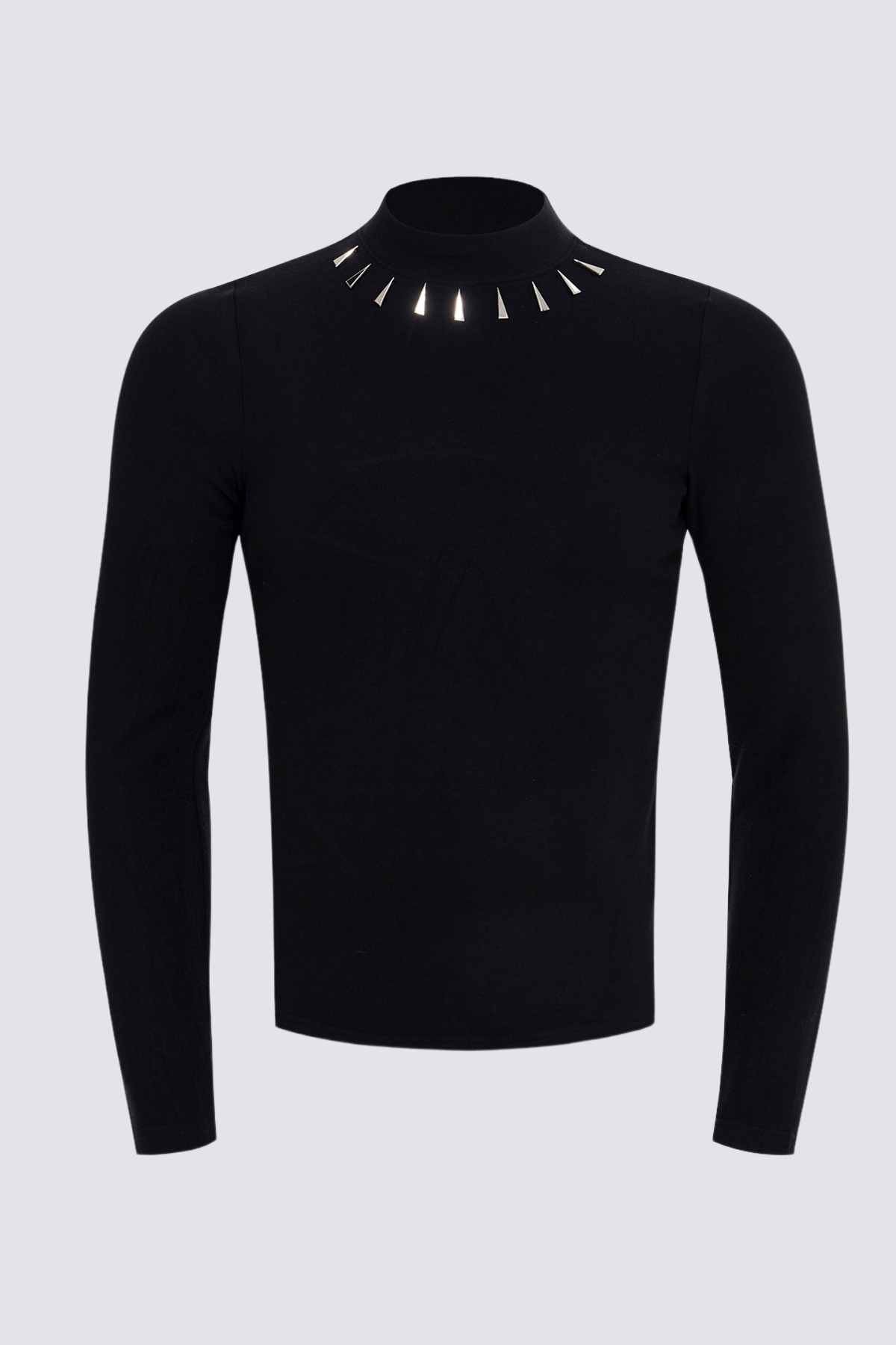 Raven Wrap Long Sleeve Mirror Top