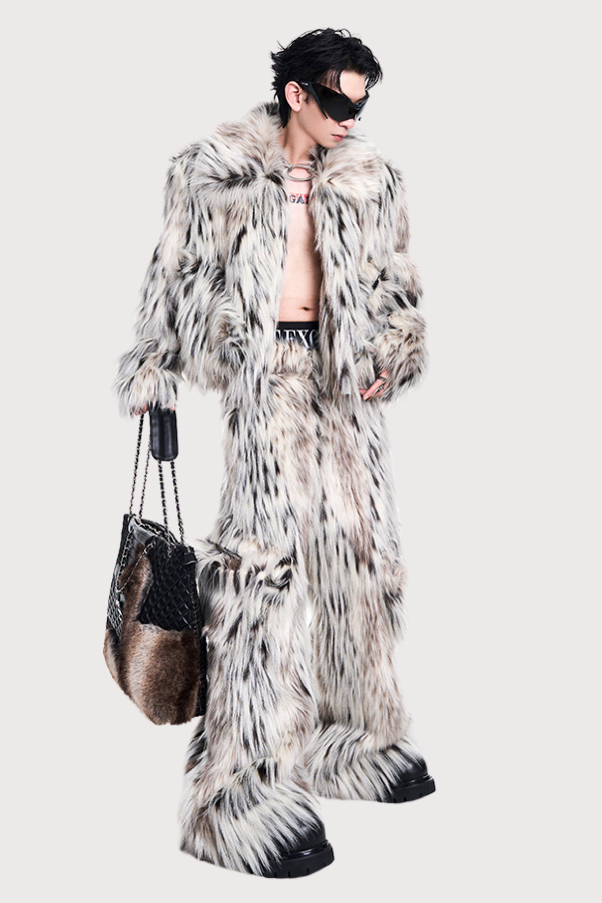 Raw Touch Fur Jacket
