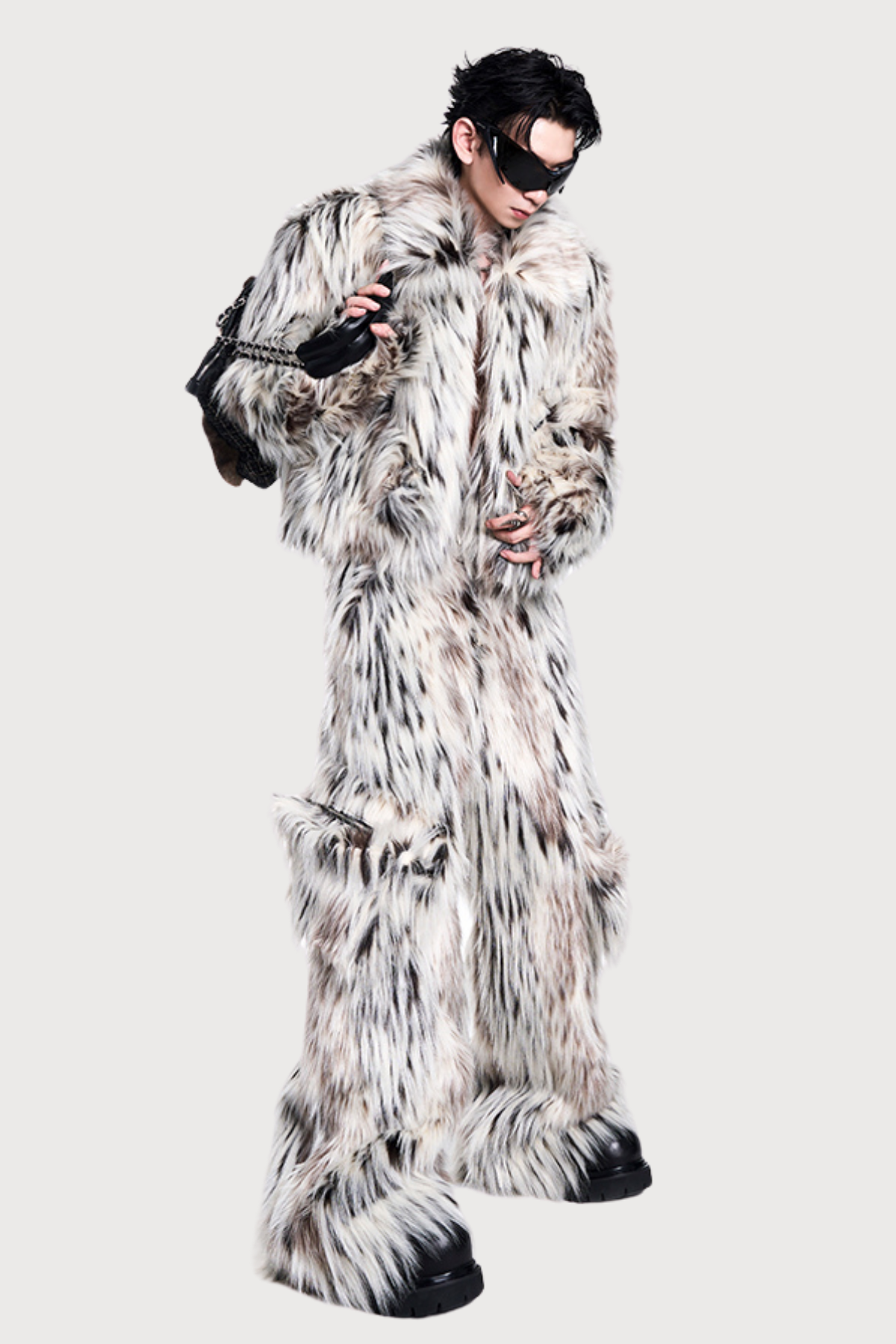 Raw Touch Fur Jacket