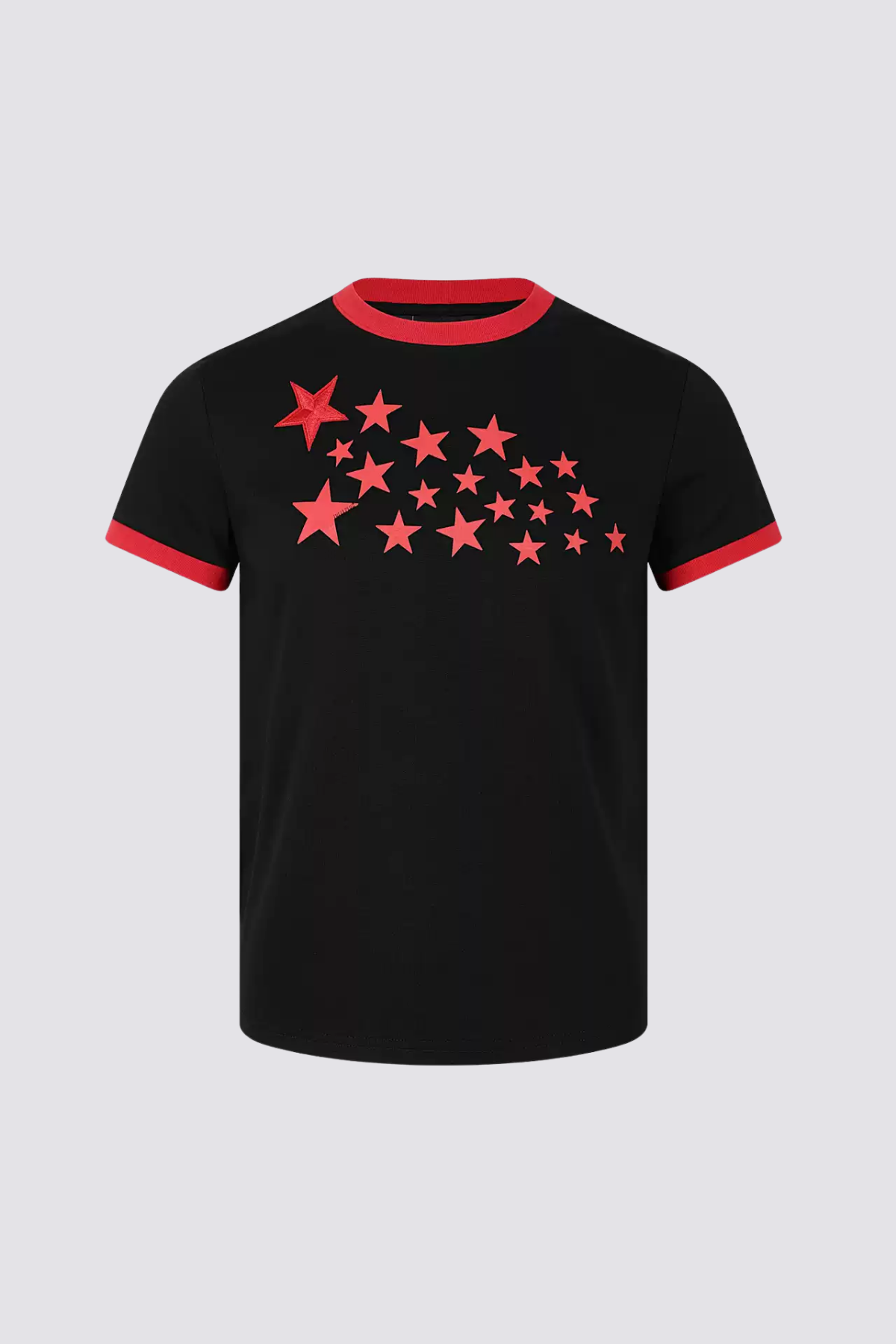 Reverse Binary Star Print T-Shirt