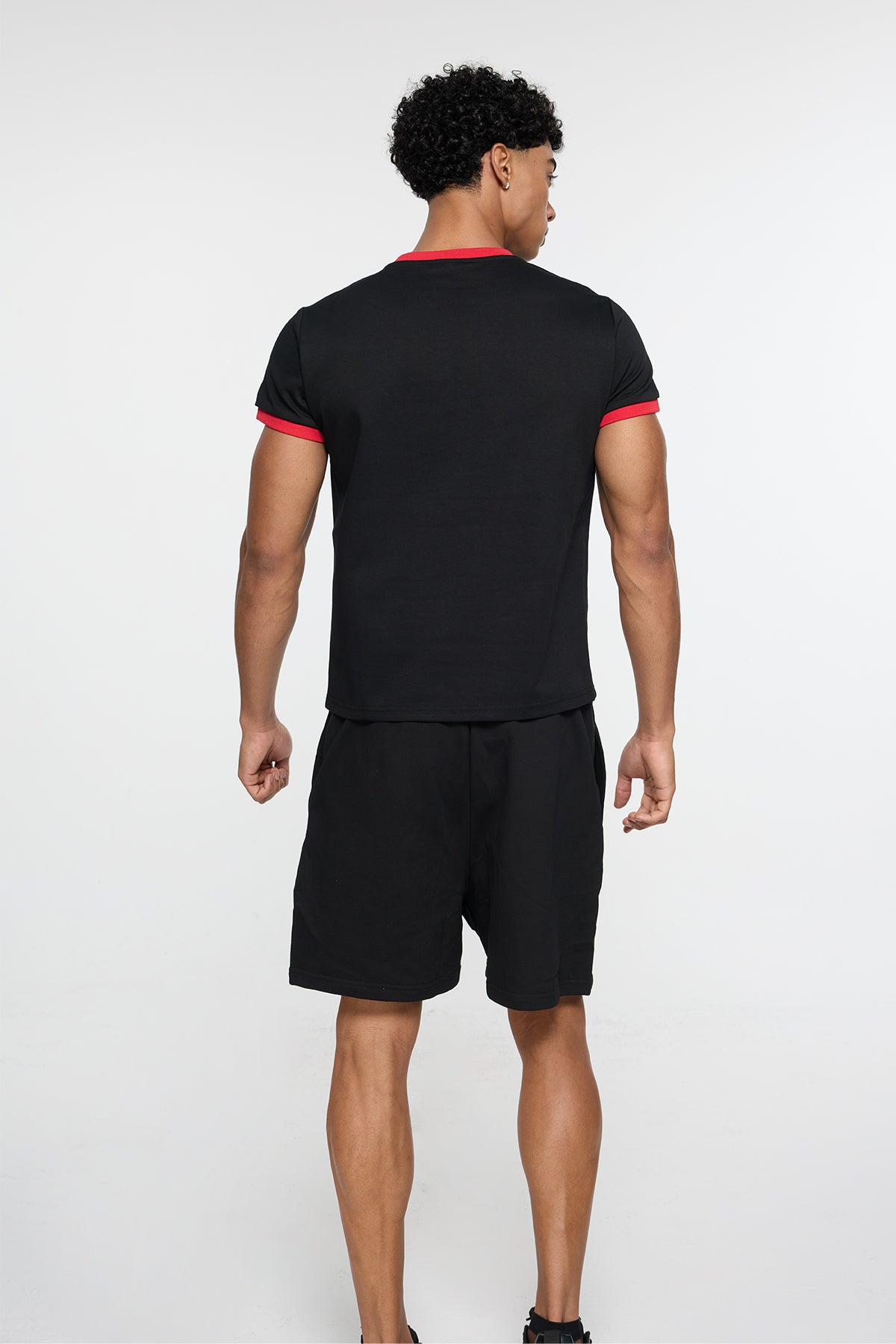 Reverse Binary Star Print T-Shirt