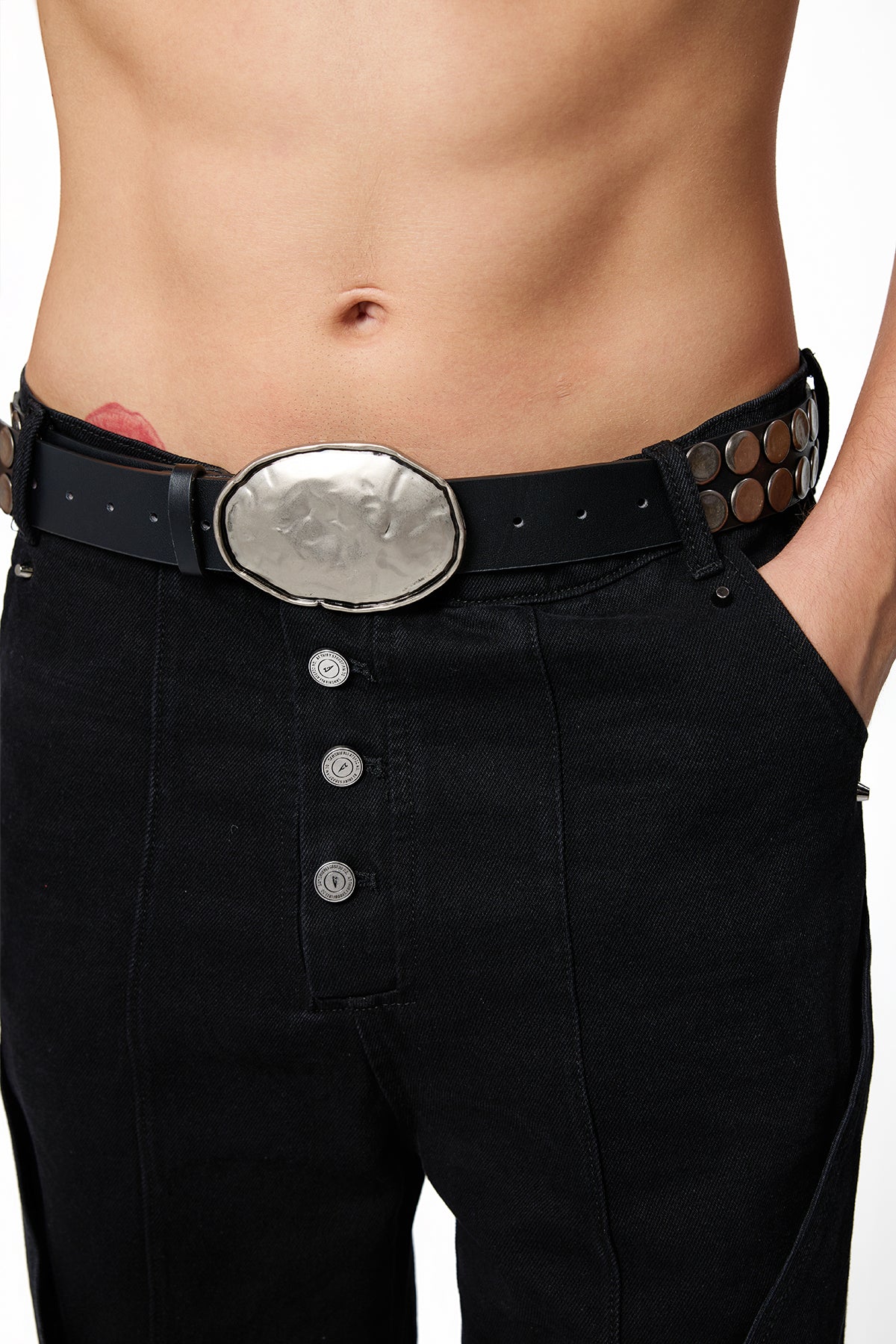Riot Latte Embellished Belt