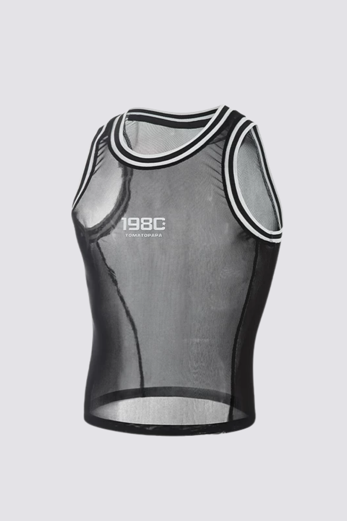Rugged Lattice Mesh Tank Top