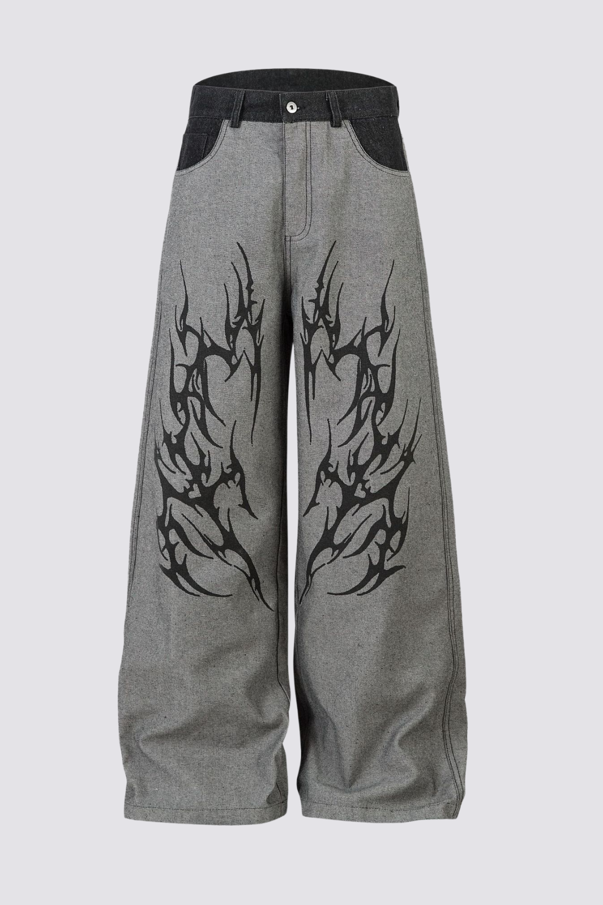 Rust Dream Lightning Wide Leg Jeans