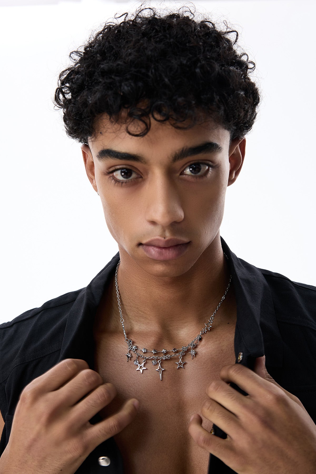 Rust Veil Star Necklace